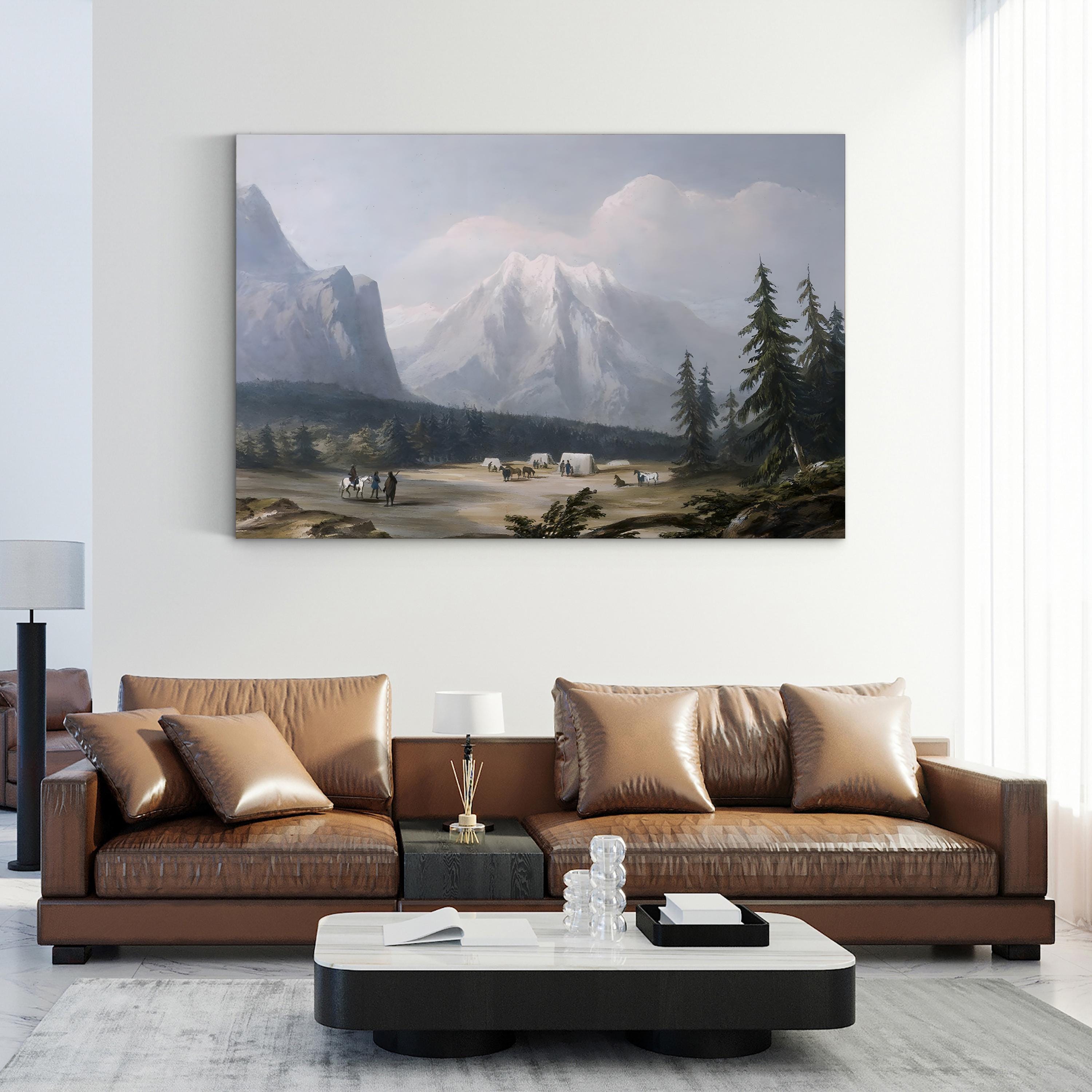 Rocky Mountains, 1848 Wall Art by Henry Warre