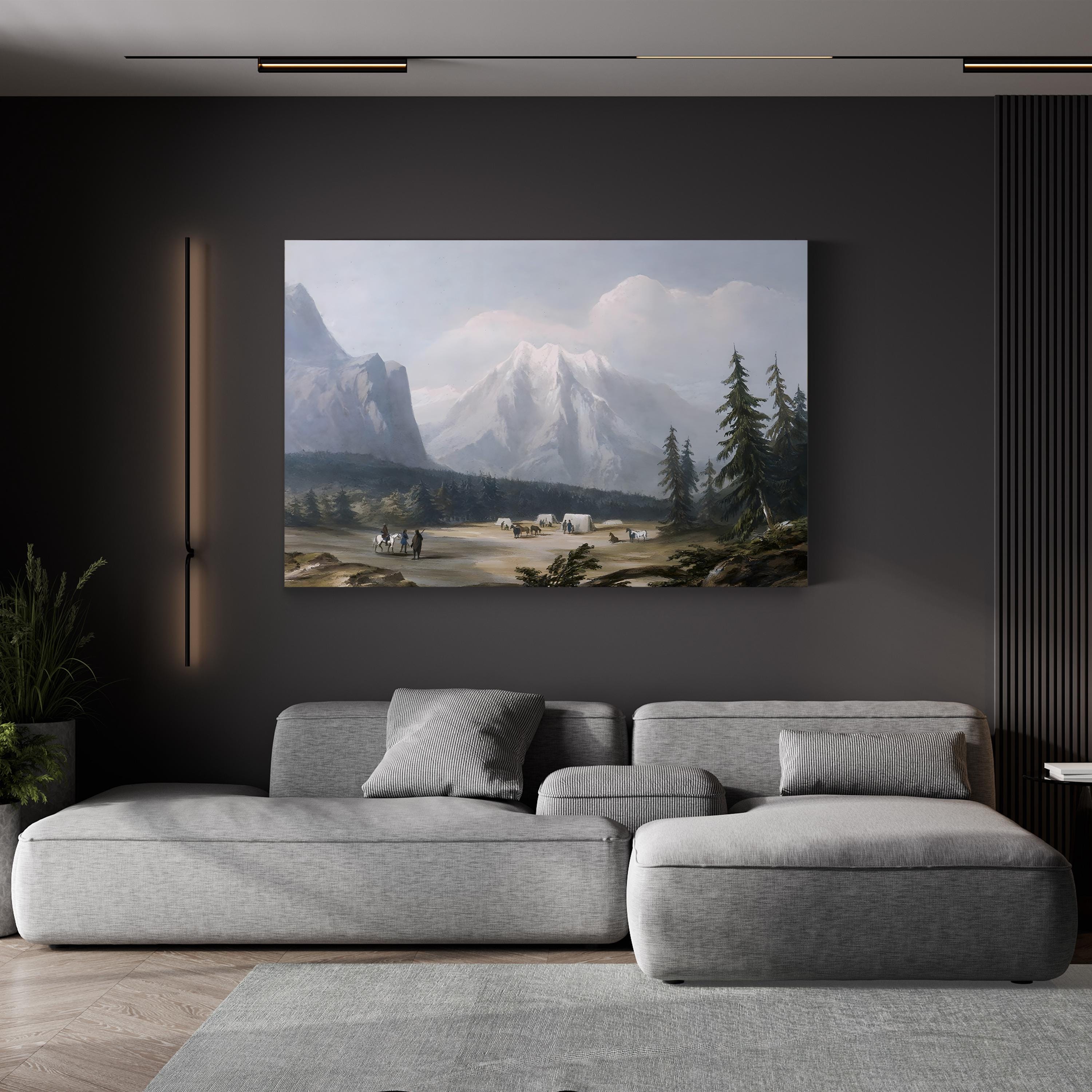 Rocky Mountains, 1848 Wall Art by Henry Warre