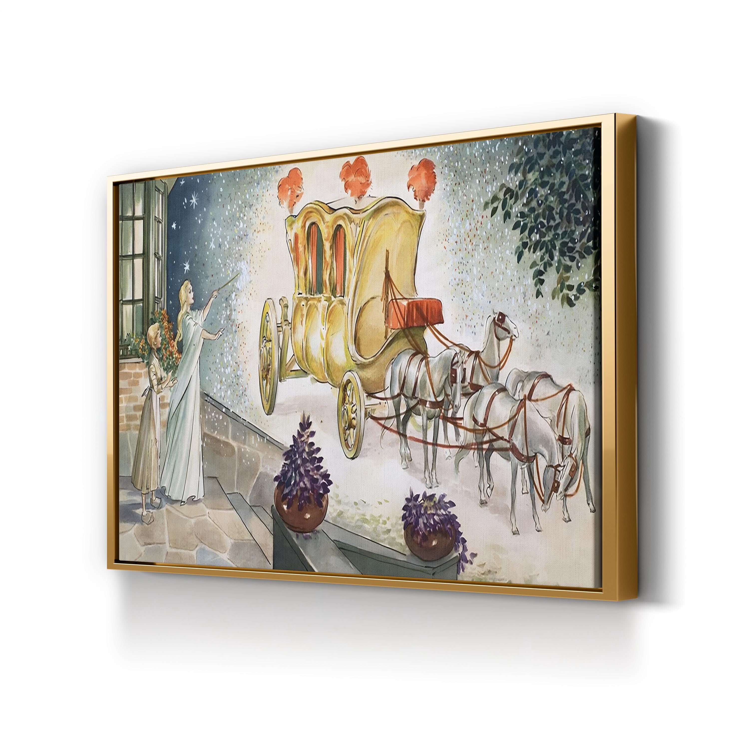 The Story of Cinderella Wall Art by Nadir Quinto