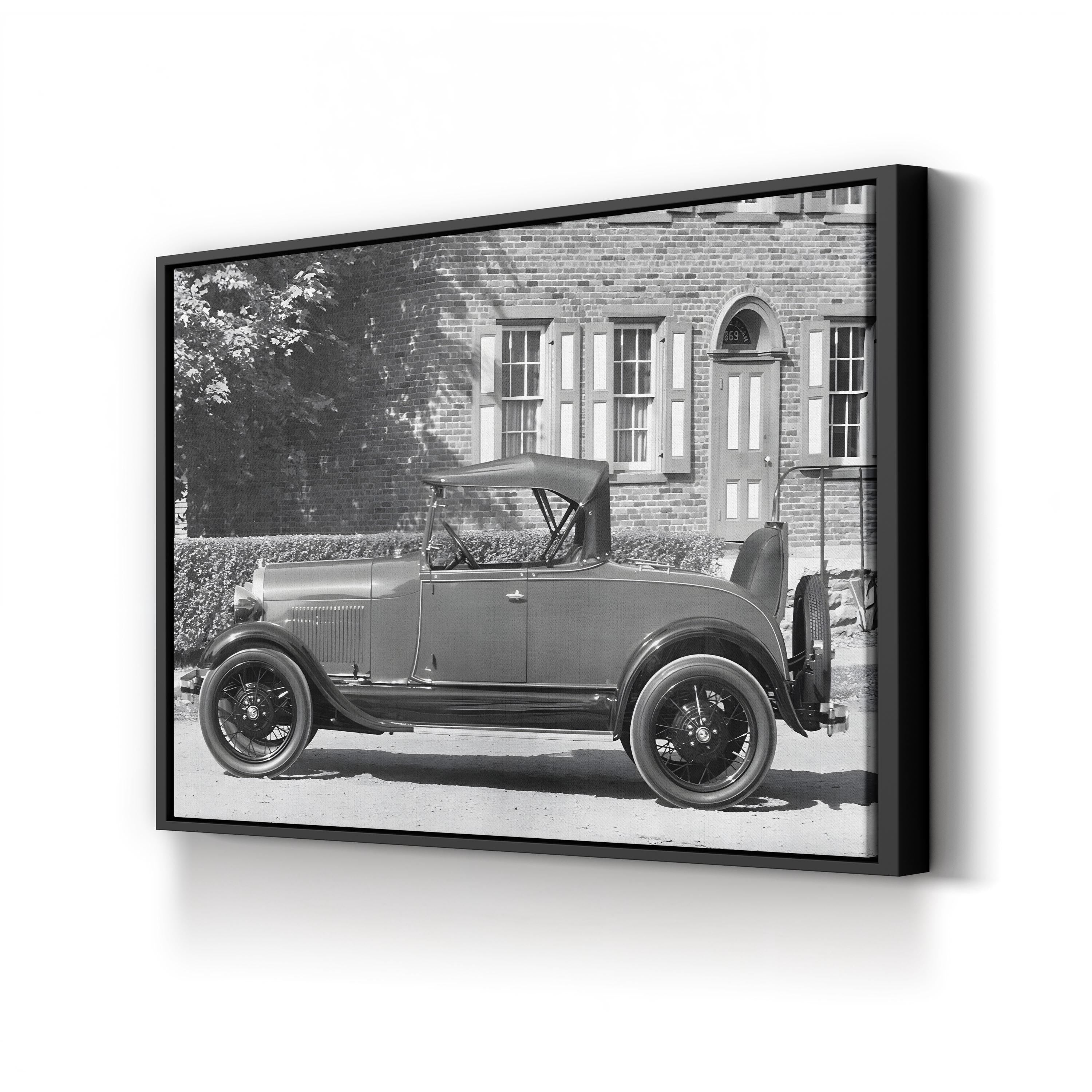 1929 Model A Ford, Henry Ford Museum – Vintage Photography Wall Art | Classic Automotive Canvas Print