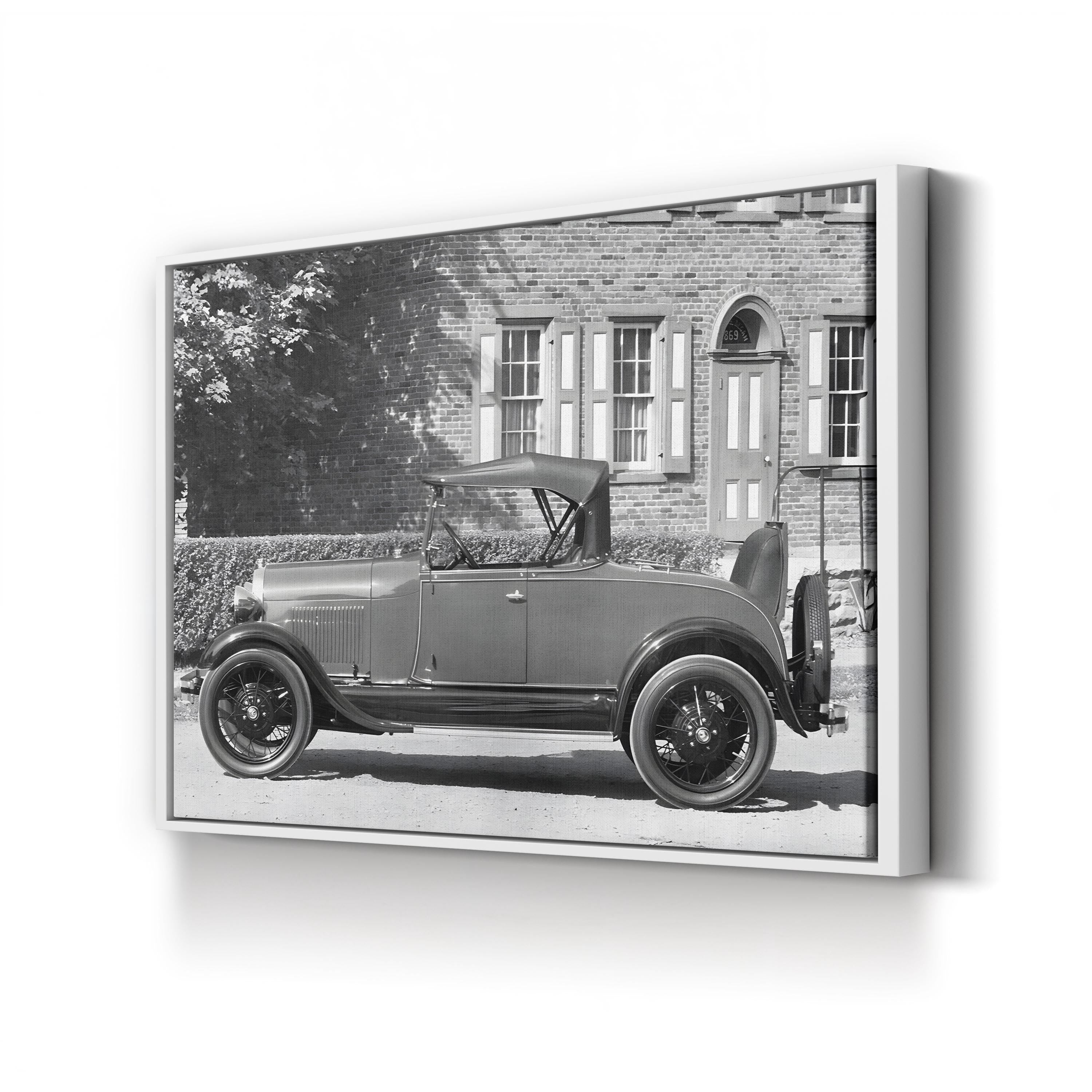 1929 Model A Ford, Henry Ford Museum – Vintage Photography Wall Art | Classic Automotive Canvas Print