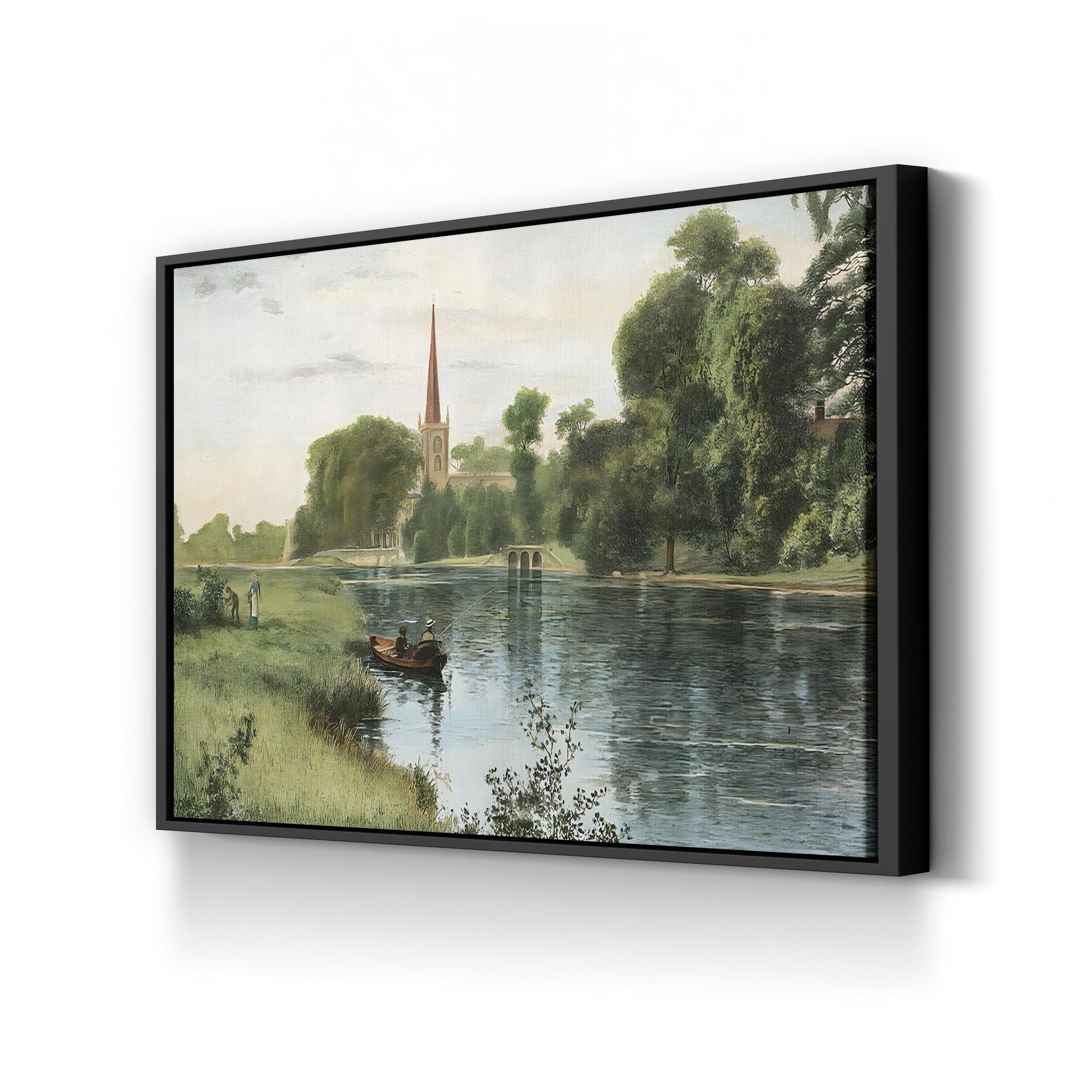 Sunday Outing Wall Art – 19th Century Equestrian Coastal Landscape Print