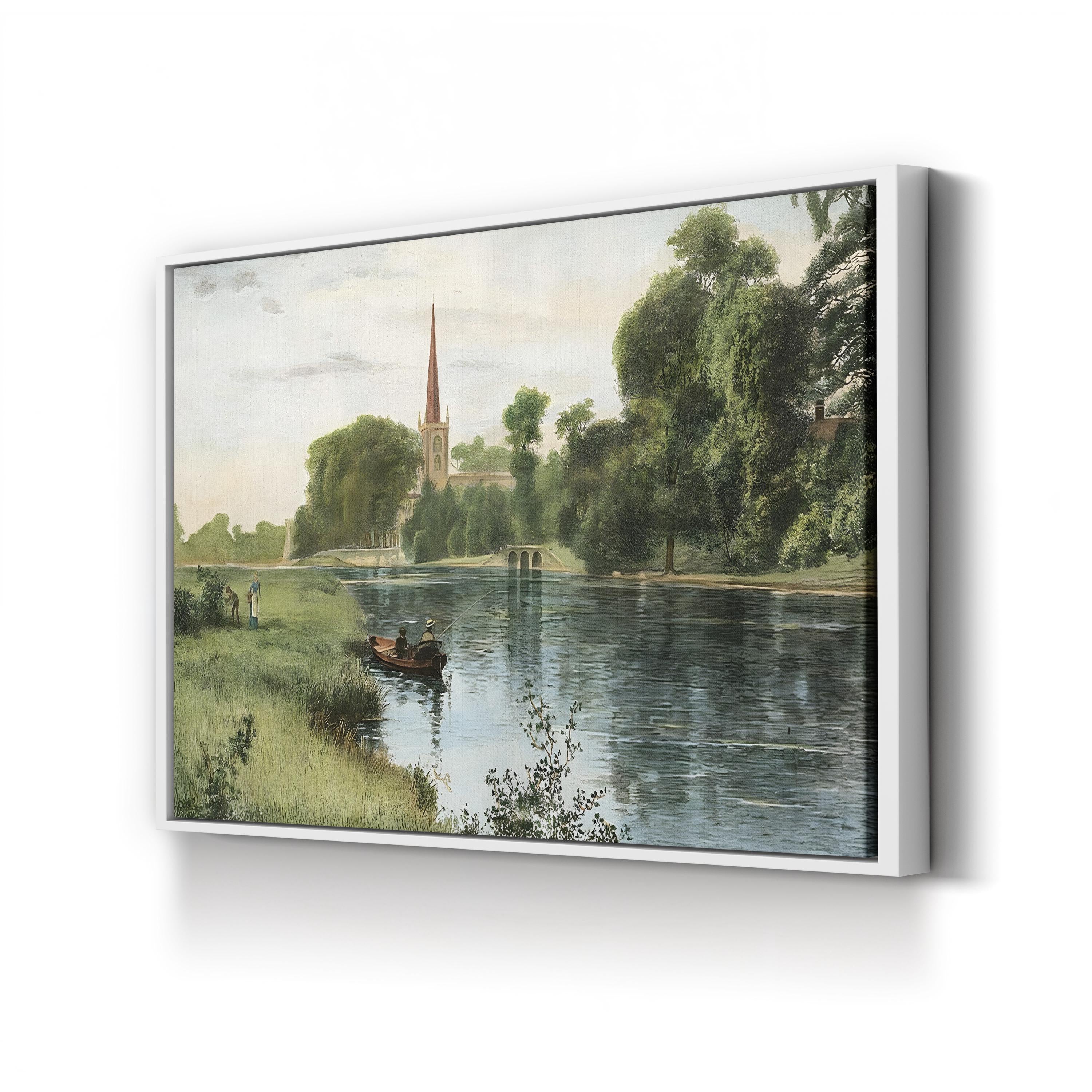 Sunday Outing Wall Art – 19th Century Equestrian Coastal Landscape Print