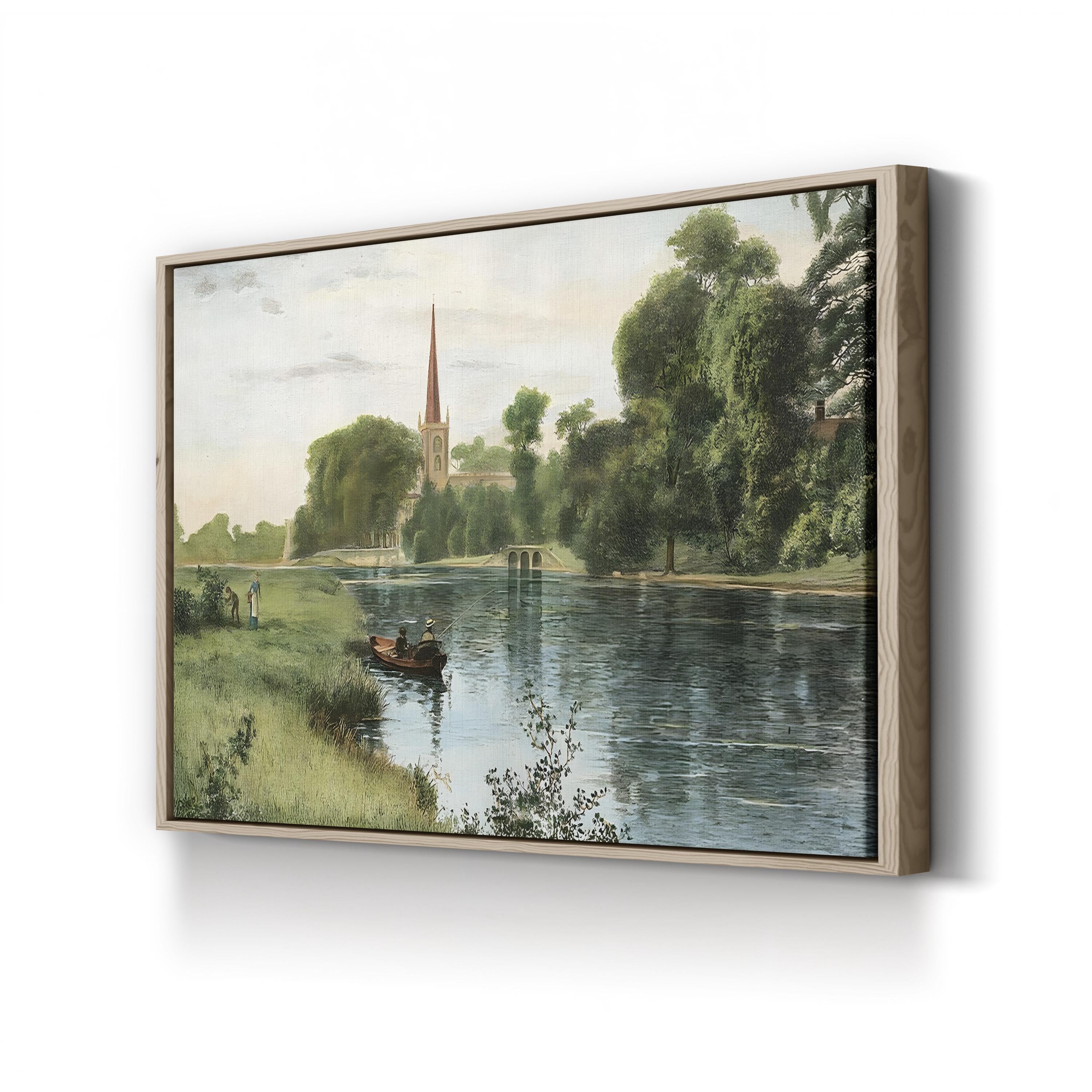 Sunday Outing Wall Art – 19th Century Equestrian Coastal Landscape Print