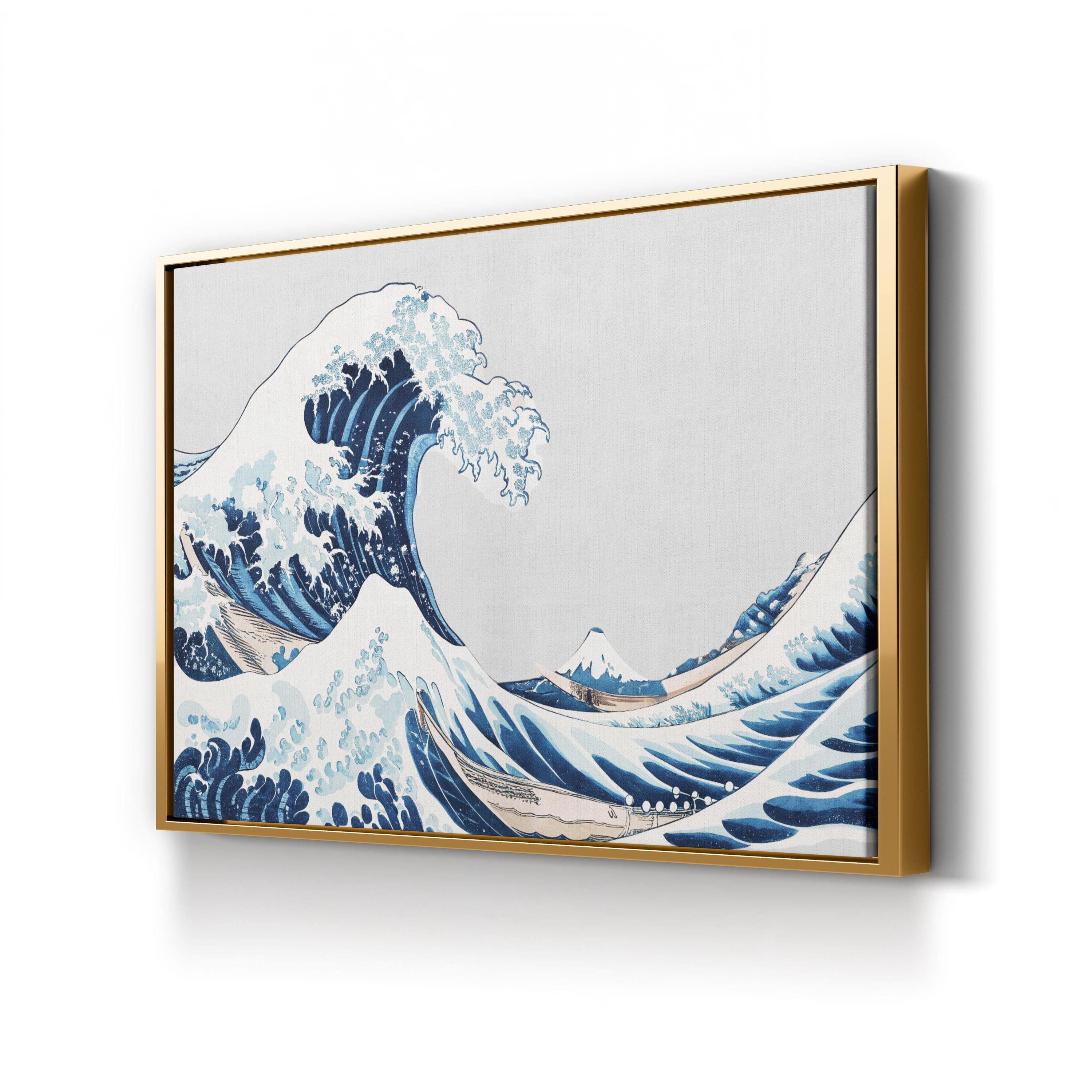 The Great Wave off Enoshima Japanese Print – Edo Period Ukiyo-e Wall Art
