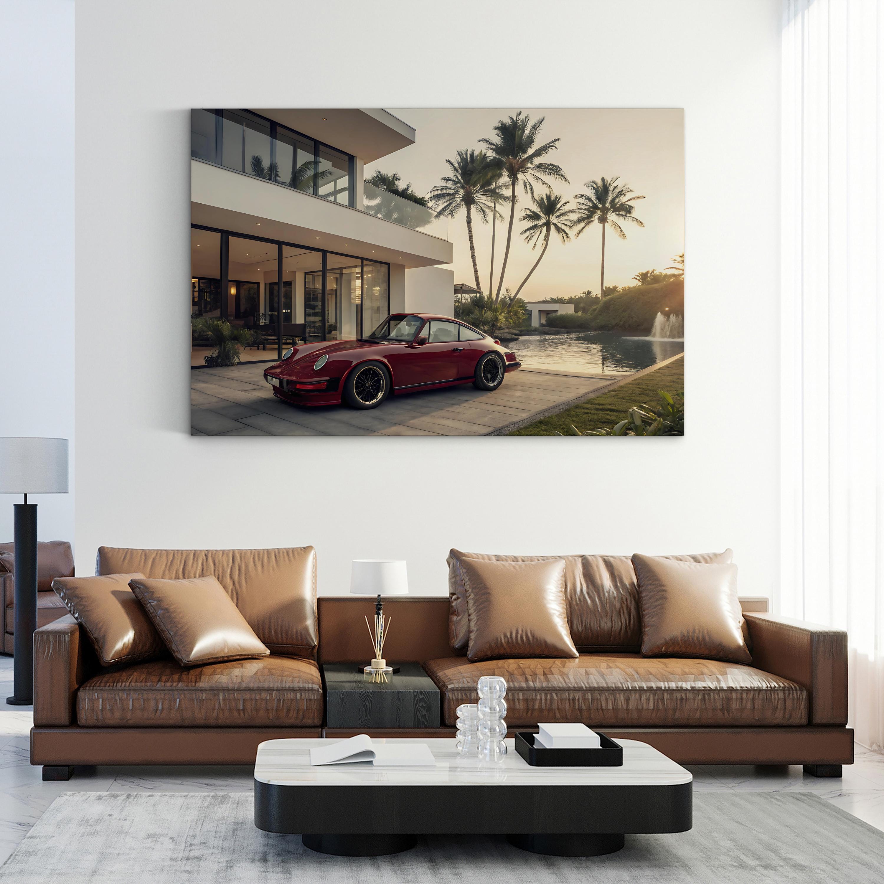 Vintage Sports Car – Vintage Photography Wall Art | Retro Automotive Canvas Print
