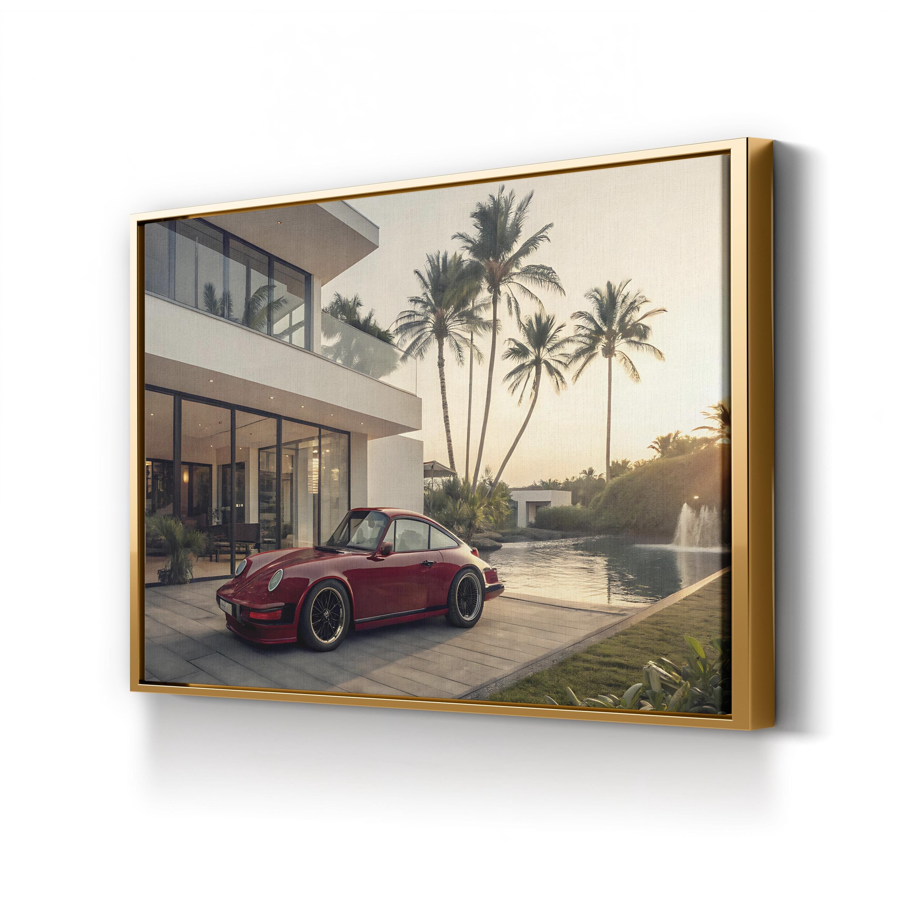 Vintage Sports Car – Vintage Photography Wall Art | Retro Automotive Canvas Print