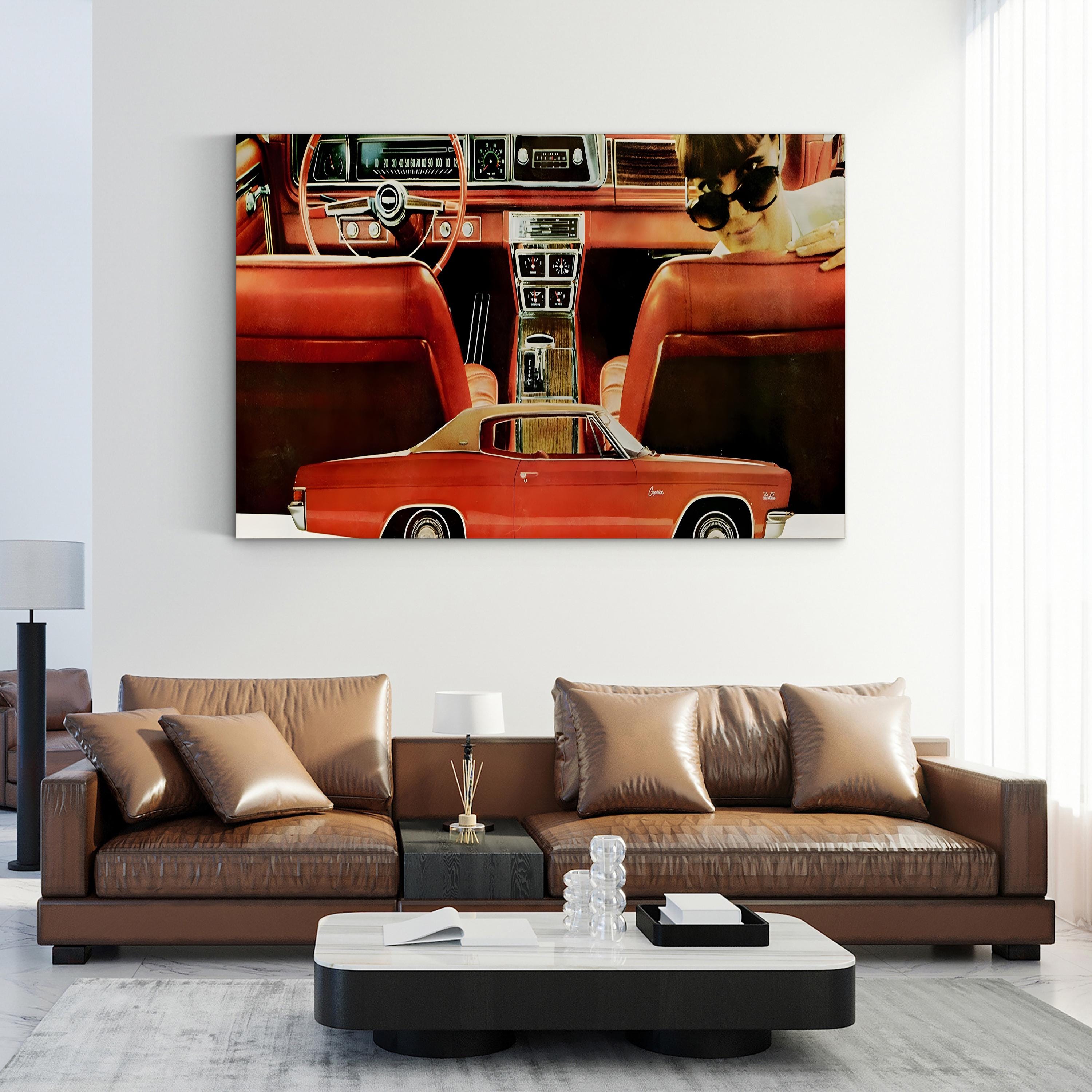 1960s Dodge Magazine Advert – Period Advertisement Wall Art | Retro Automotive Canvas Print