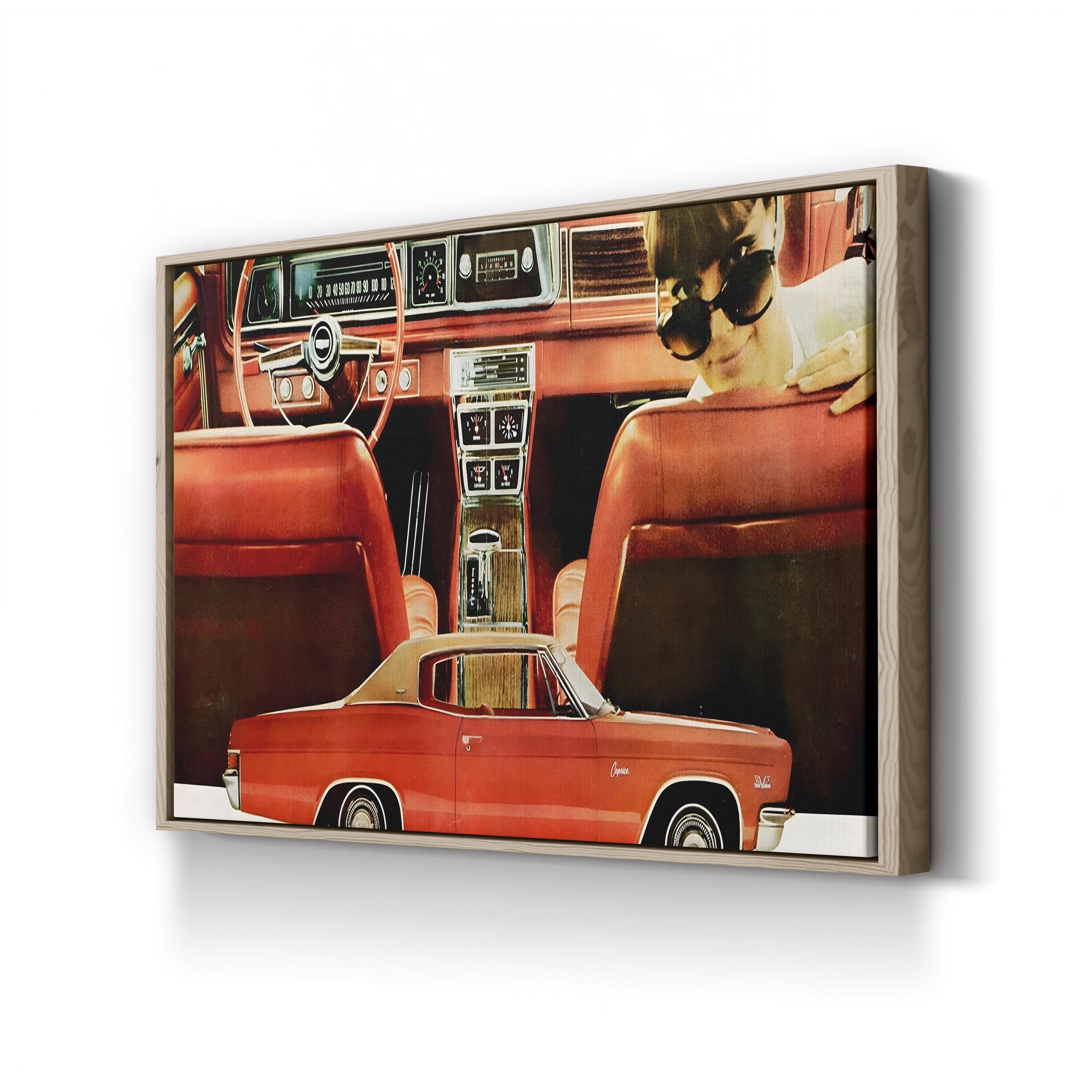 1960s Dodge Magazine Advert – Period Advertisement Wall Art | Retro Automotive Canvas Print