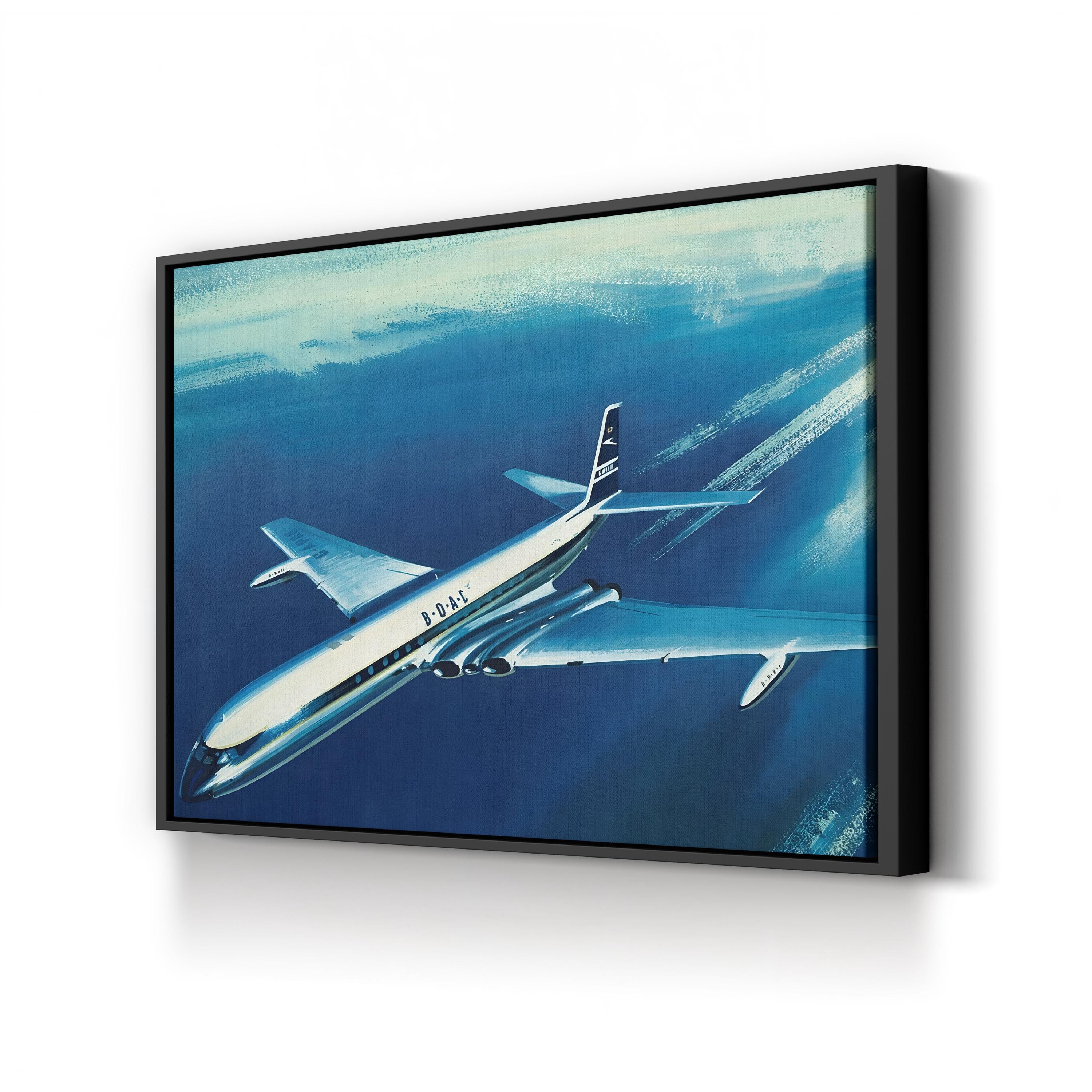 BOAC Aircraft Wall Art by English School