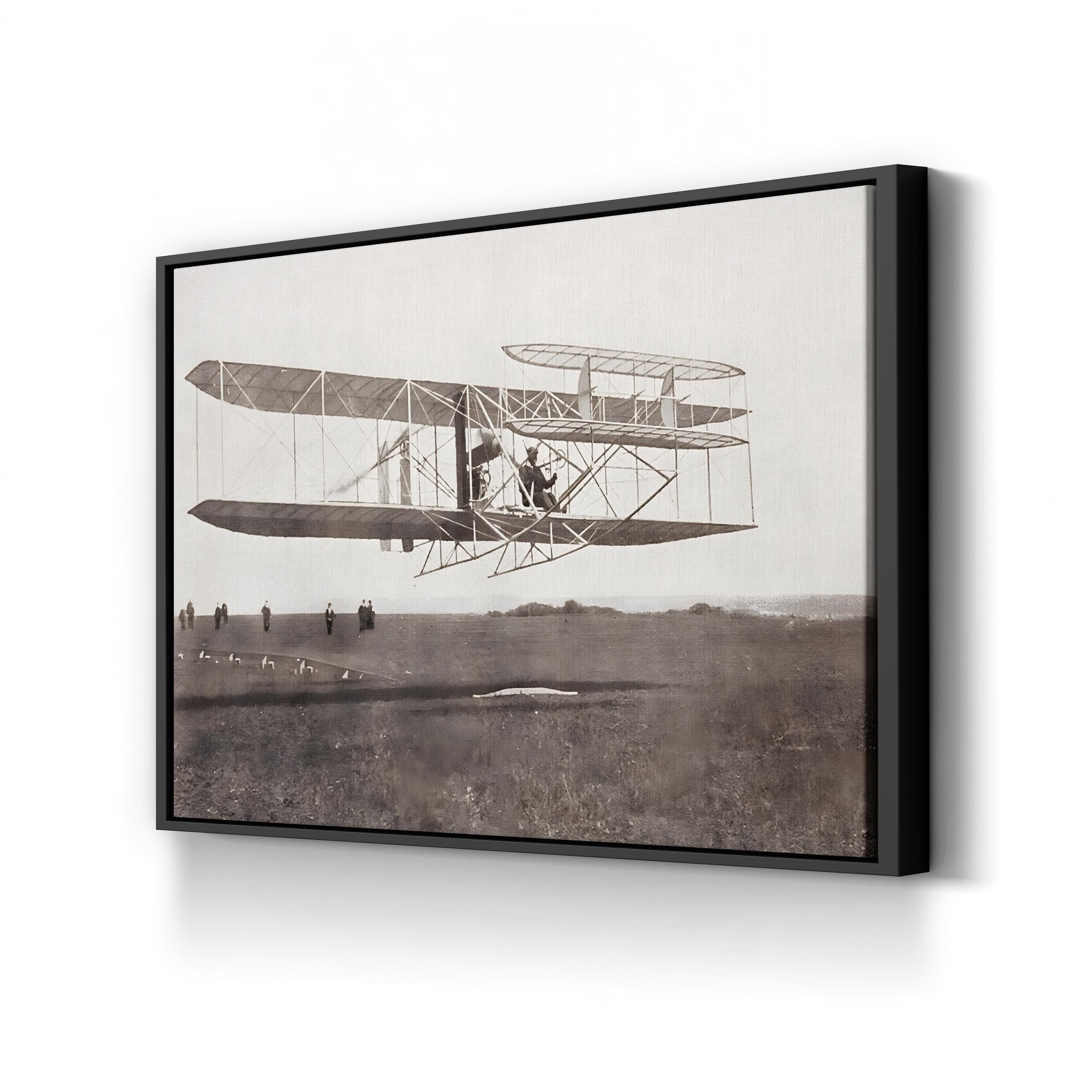 Charles Rolls Taking Off for Non-Stop Double Crossing of the English Channel, 1910 Wall Art