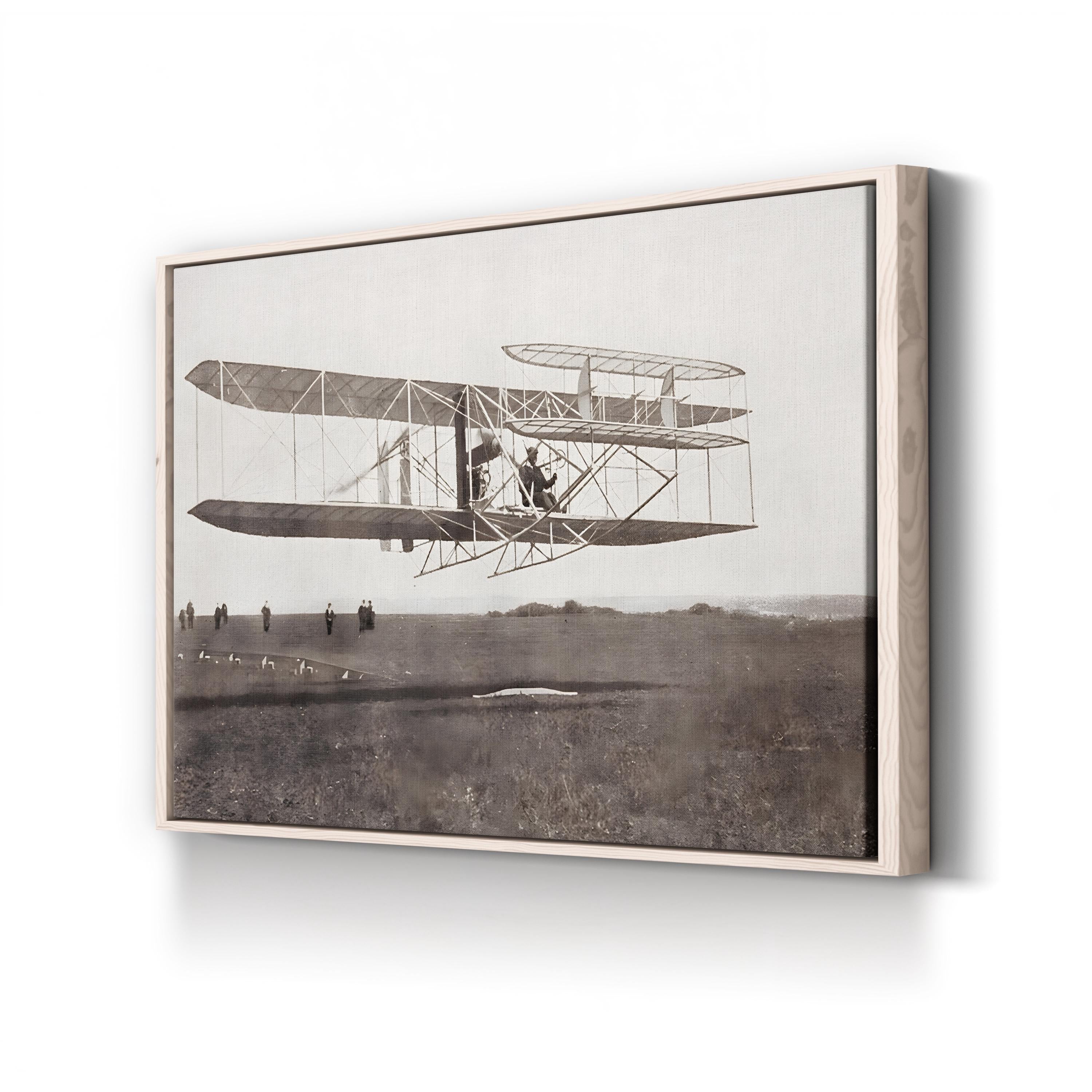 Charles Rolls Taking Off for Non-Stop Double Crossing of the English Channel, 1910 Wall Art