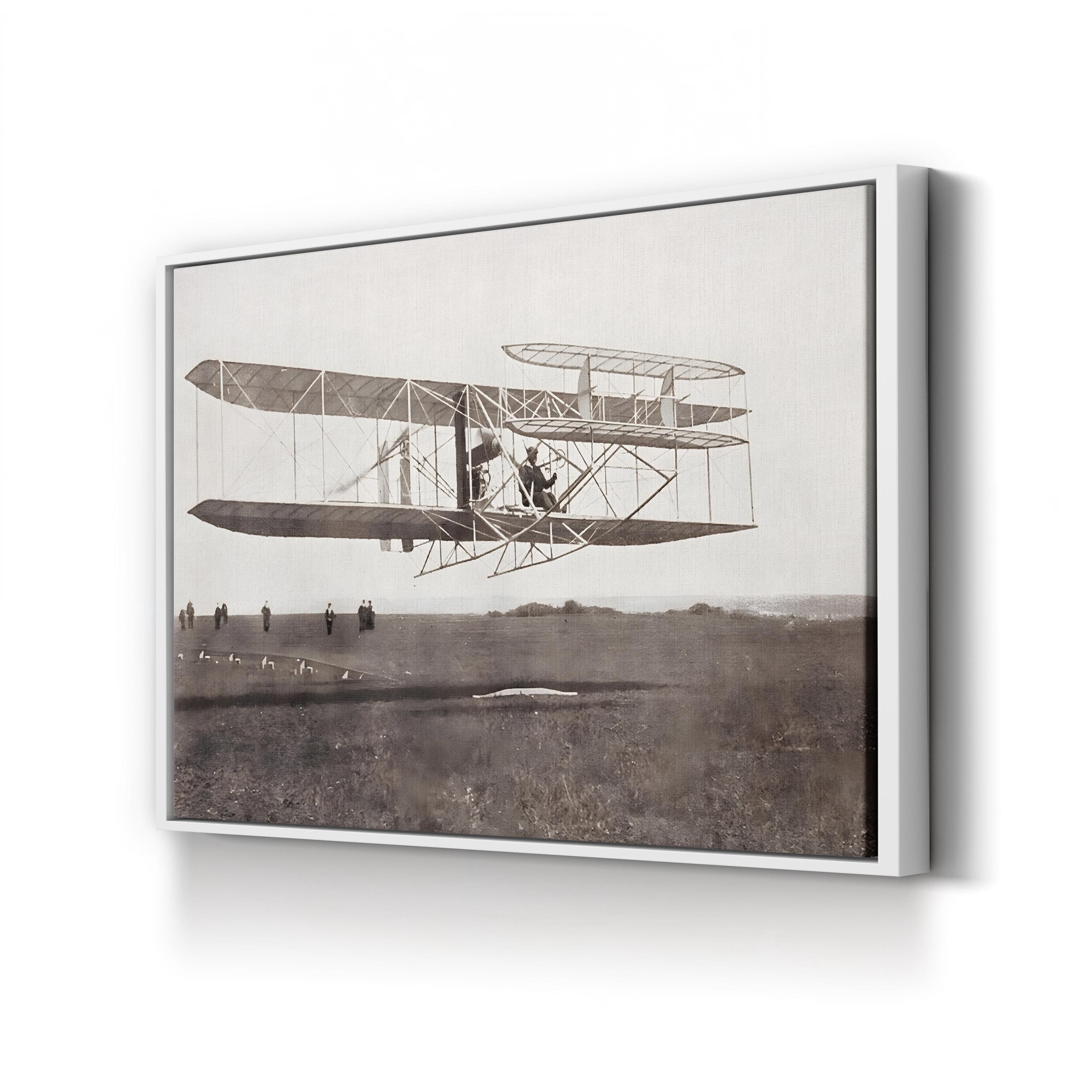 Charles Rolls Taking Off for Non-Stop Double Crossing of the English Channel, 1910 Wall Art