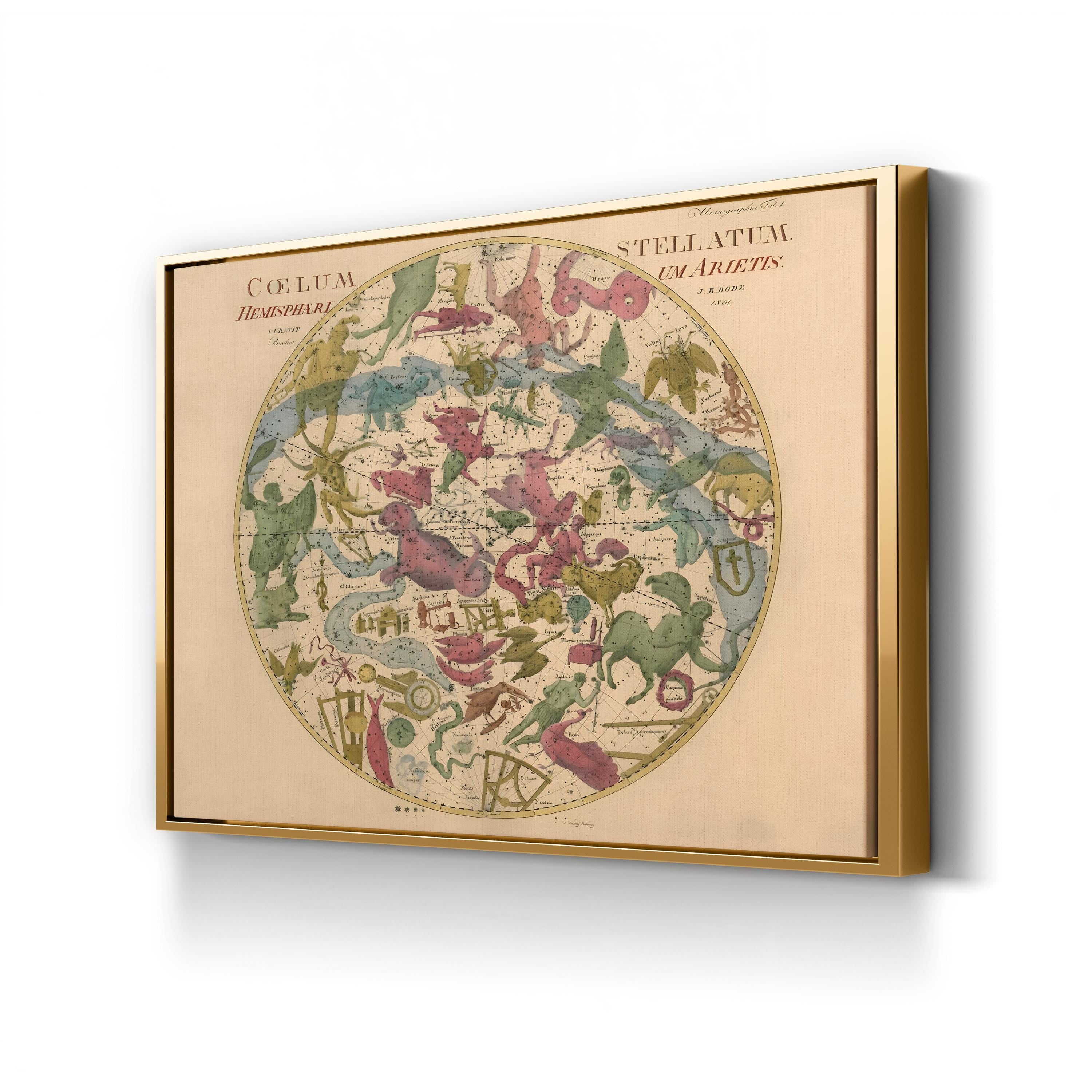 Coelum Stellatum Wall Art by Grand Archives – Antique Celestial Star Map Illustration