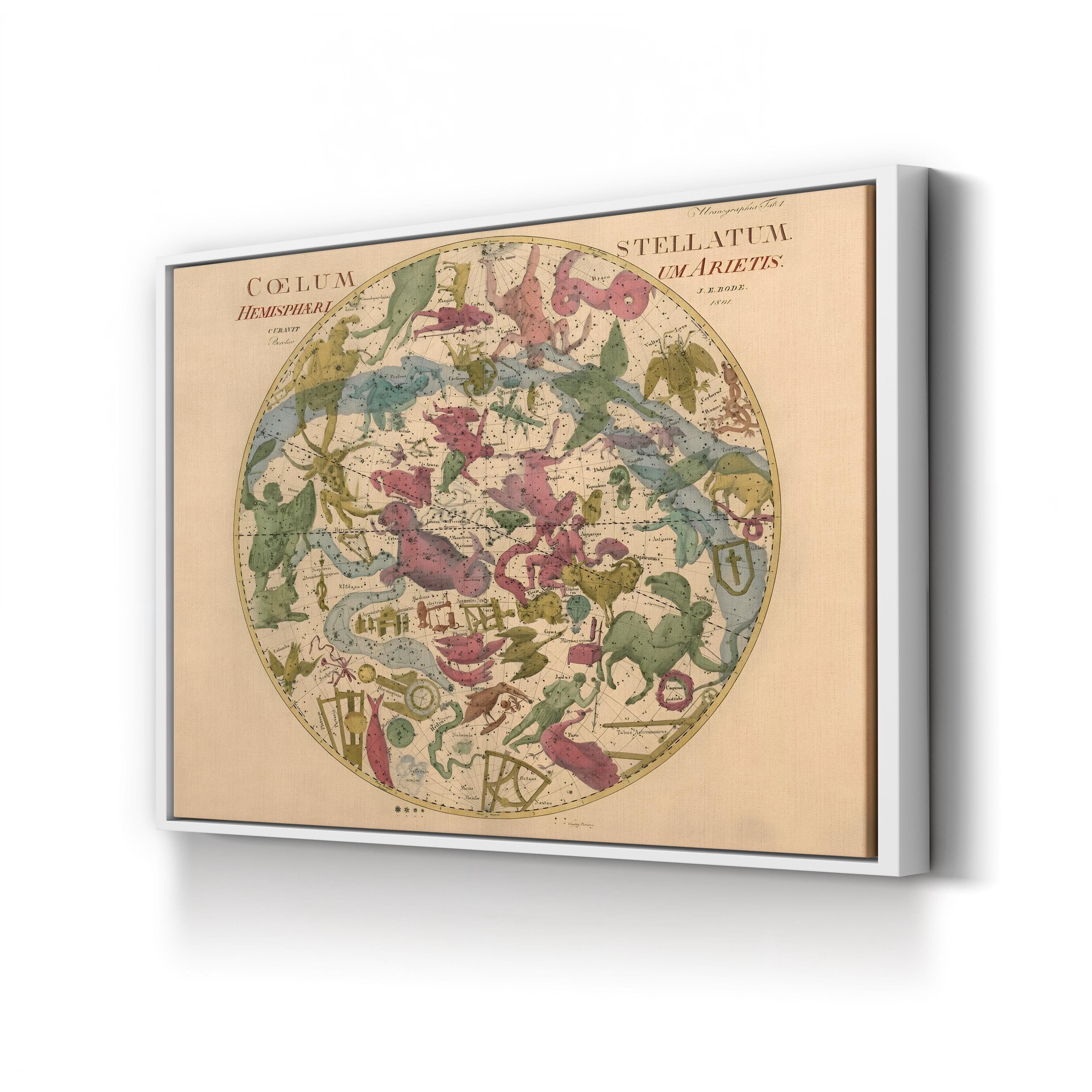 Coelum Stellatum Wall Art by Grand Archives – Antique Celestial Star Map Illustration
