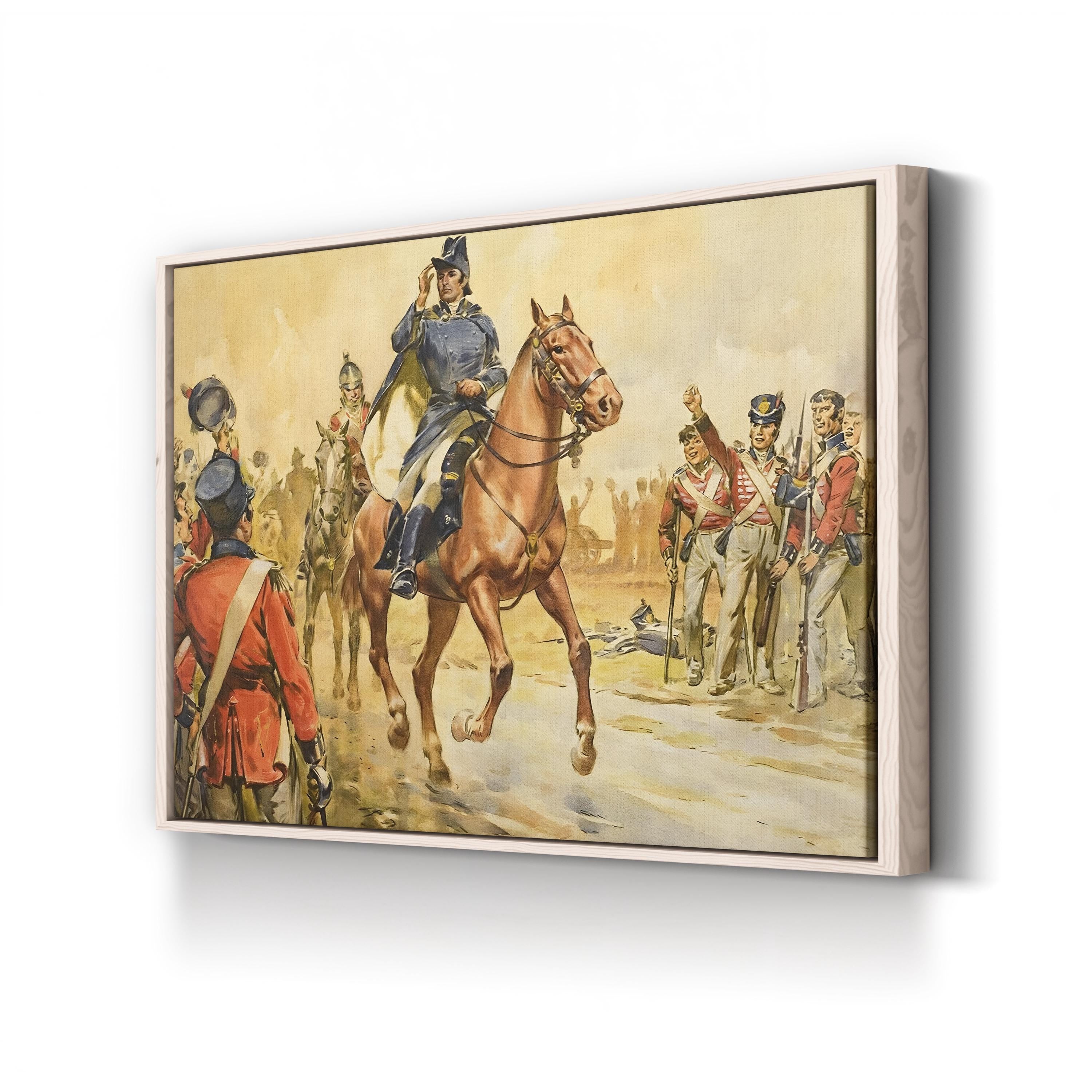 Duke of Wellington Rallying His Troops Wall Art – James Edwin McConnell