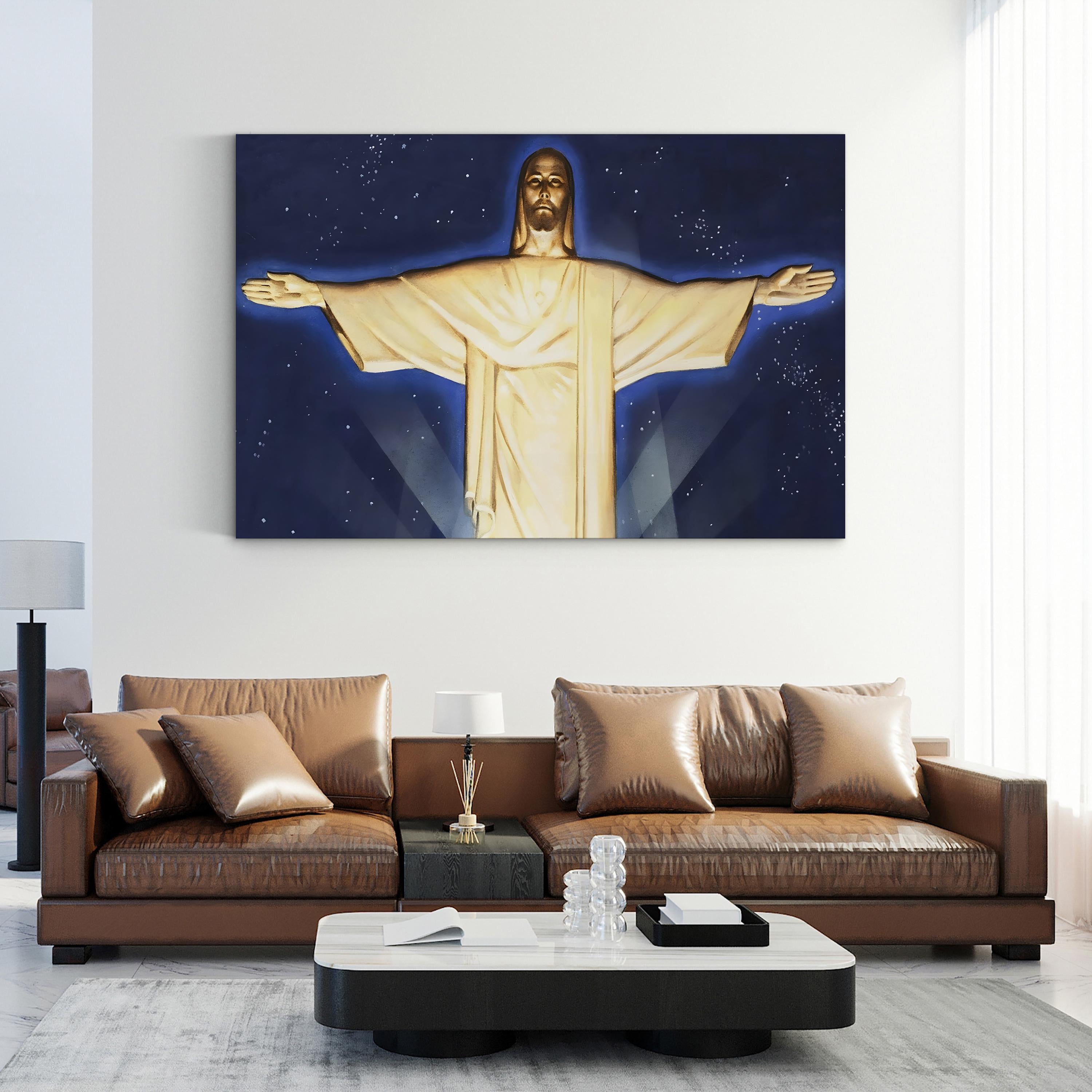 Christ the Redeemer Canvas Art: Inspirational Religious Home Decor