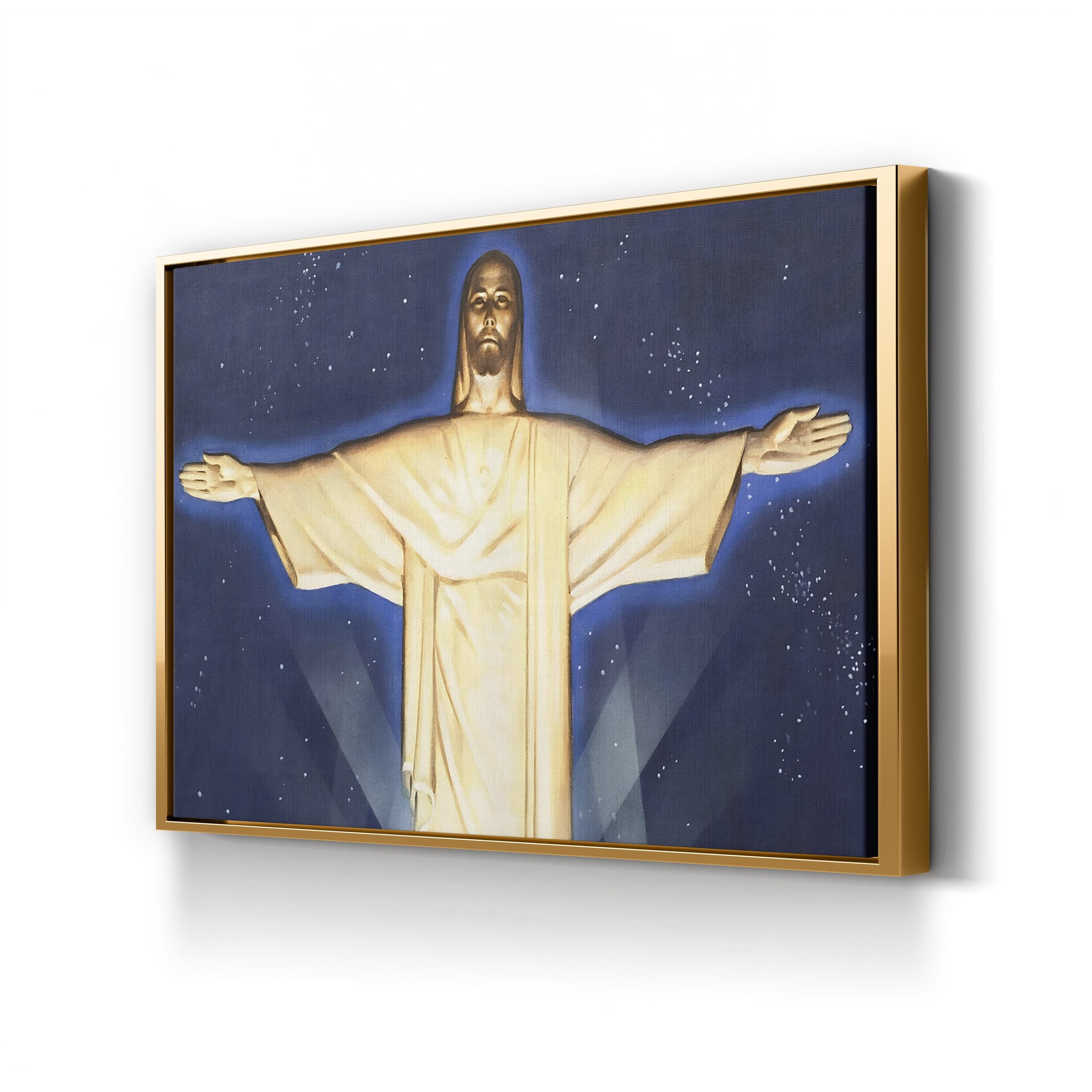 Christ the Redeemer Canvas Art: Inspirational Religious Home Decor