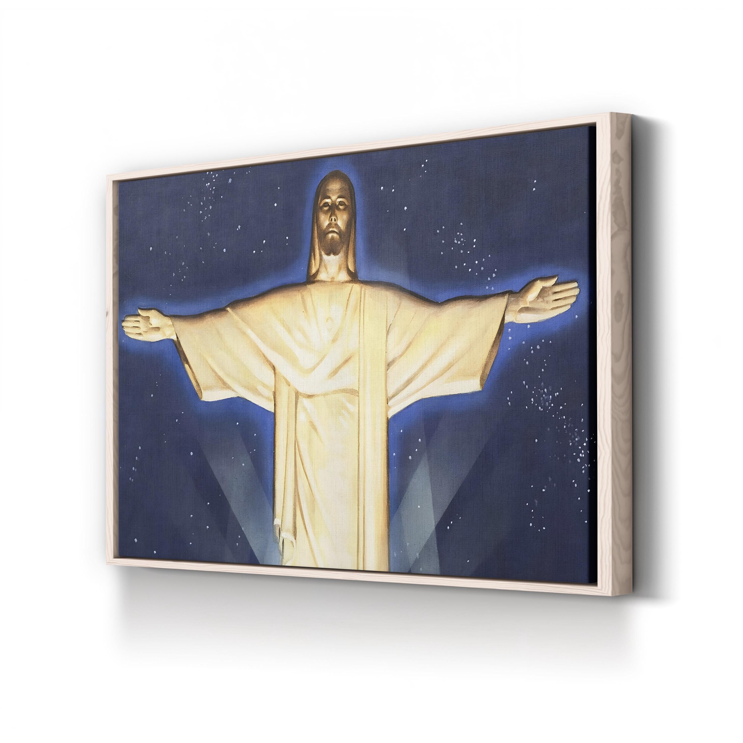 Christ the Redeemer Canvas Art: Inspirational Religious Home Decor