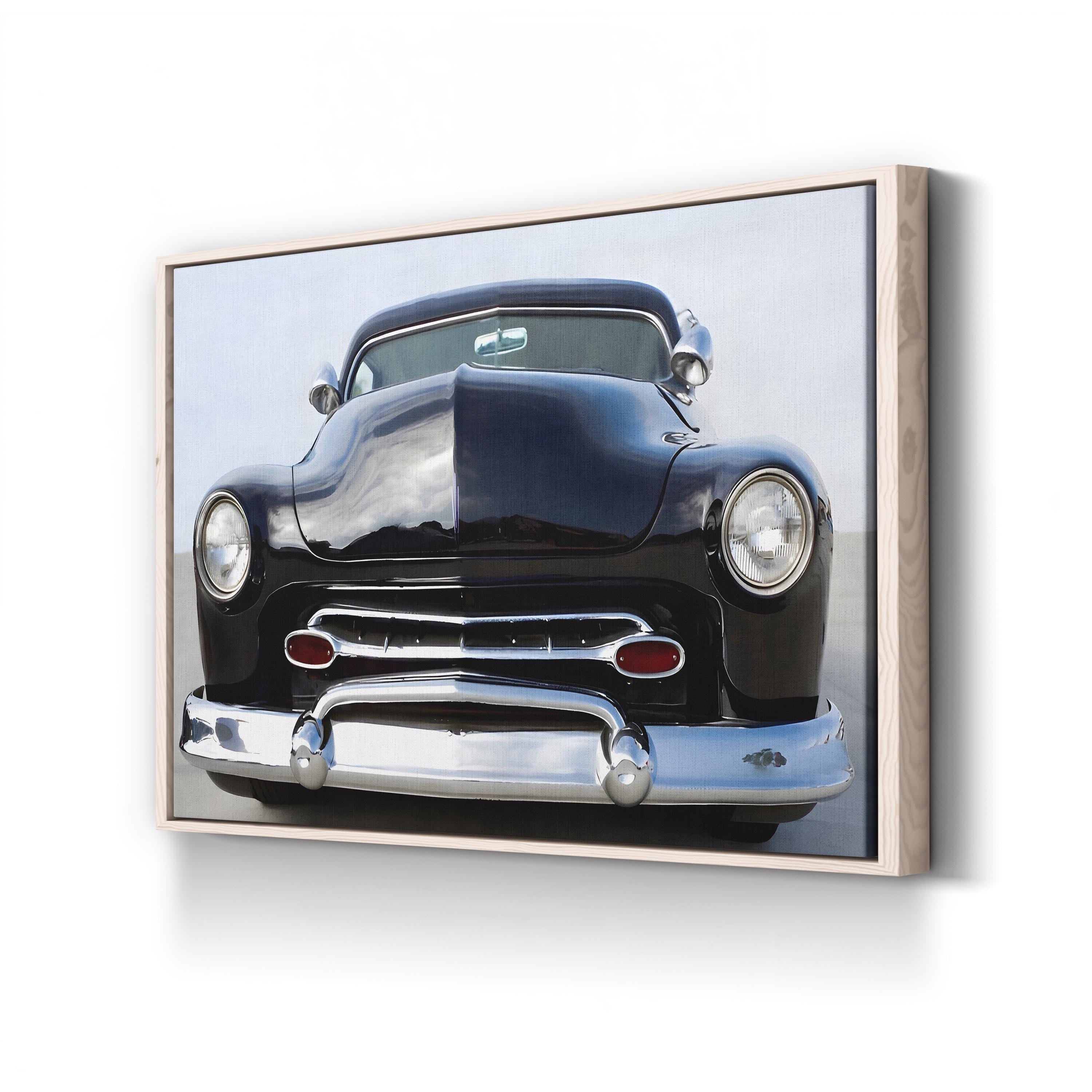 Vintage Hot Rod Front-End – Vintage Photography Wall Art | Classic Car Canvas Print