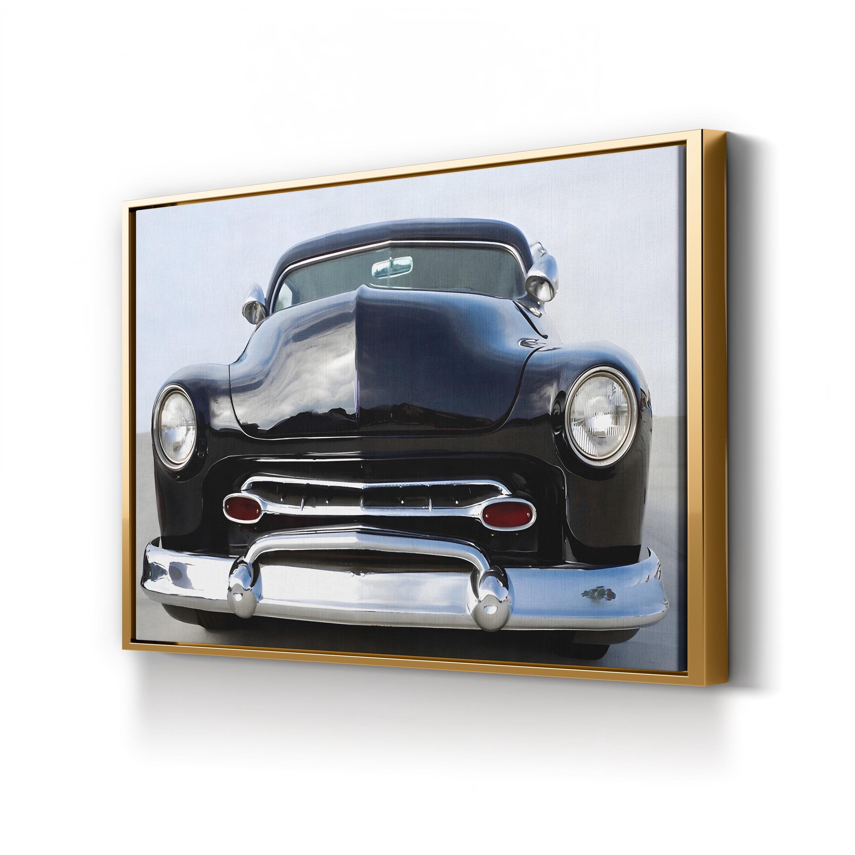 Vintage Hot Rod Front-End – Vintage Photography Wall Art | Classic Car Canvas Print