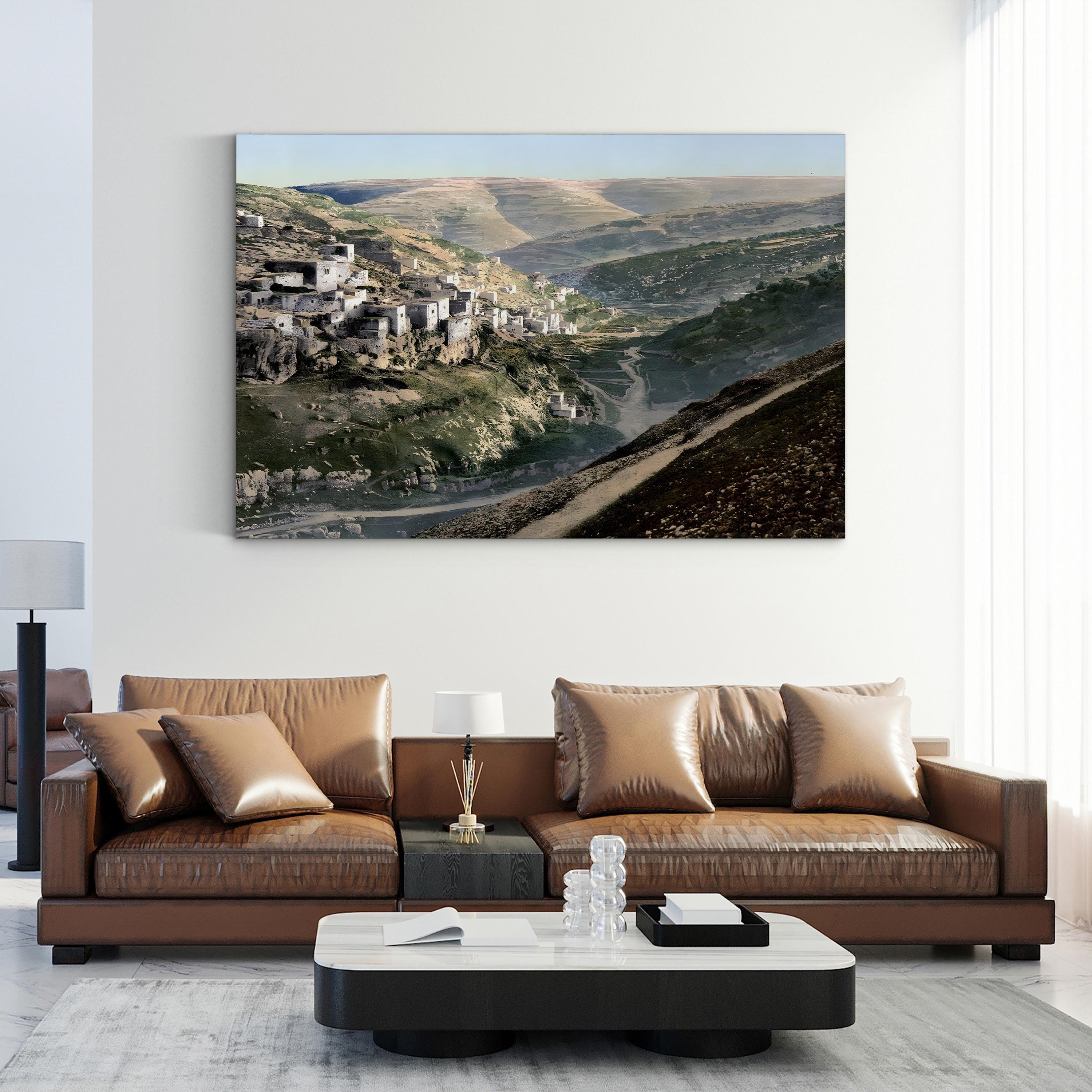 Jerusalem, Siloam Pool Canvas Art (c.1895) – Vintage Biblical Site Wall Decor