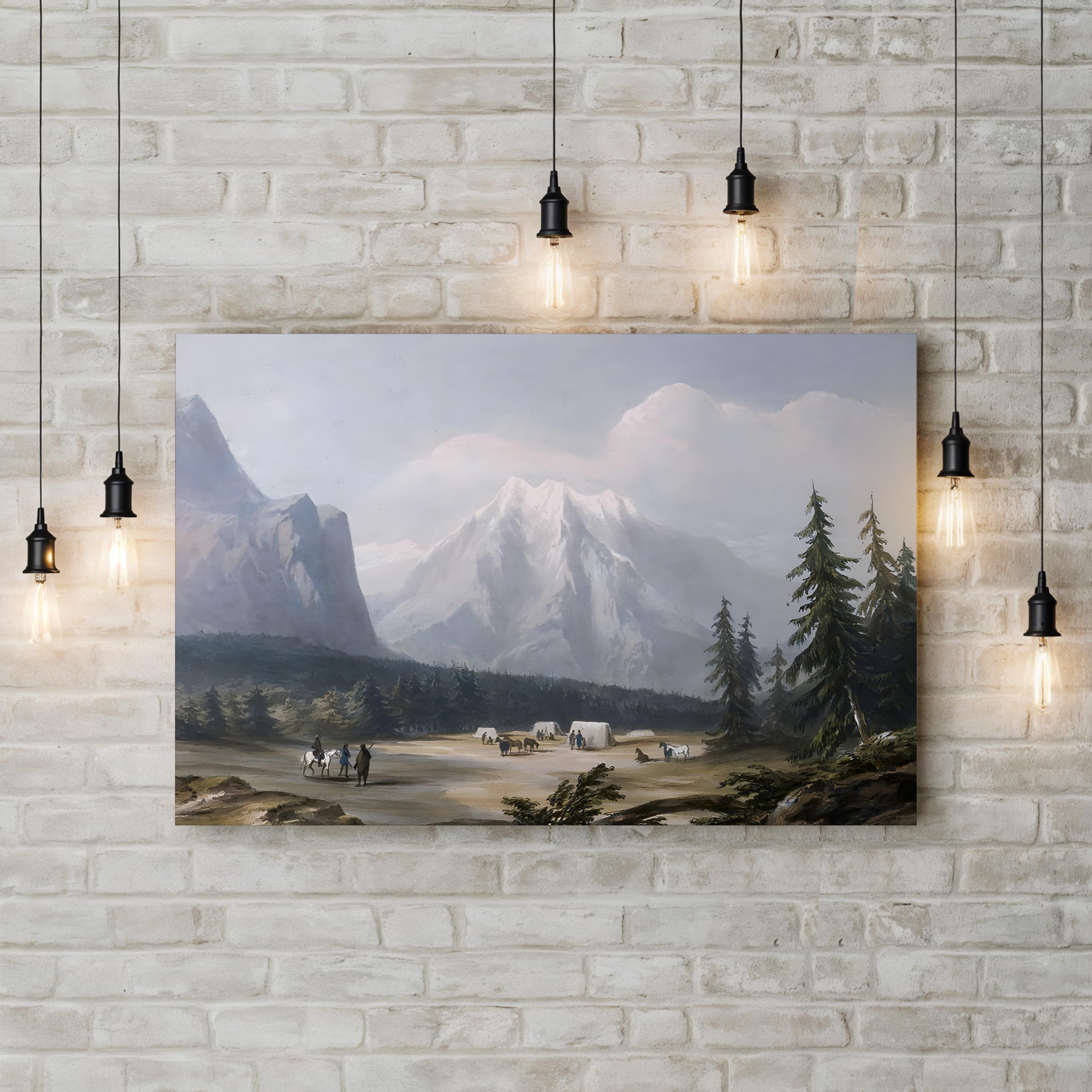 Rocky Mountains, 1848 Wall Art by Henry Warre