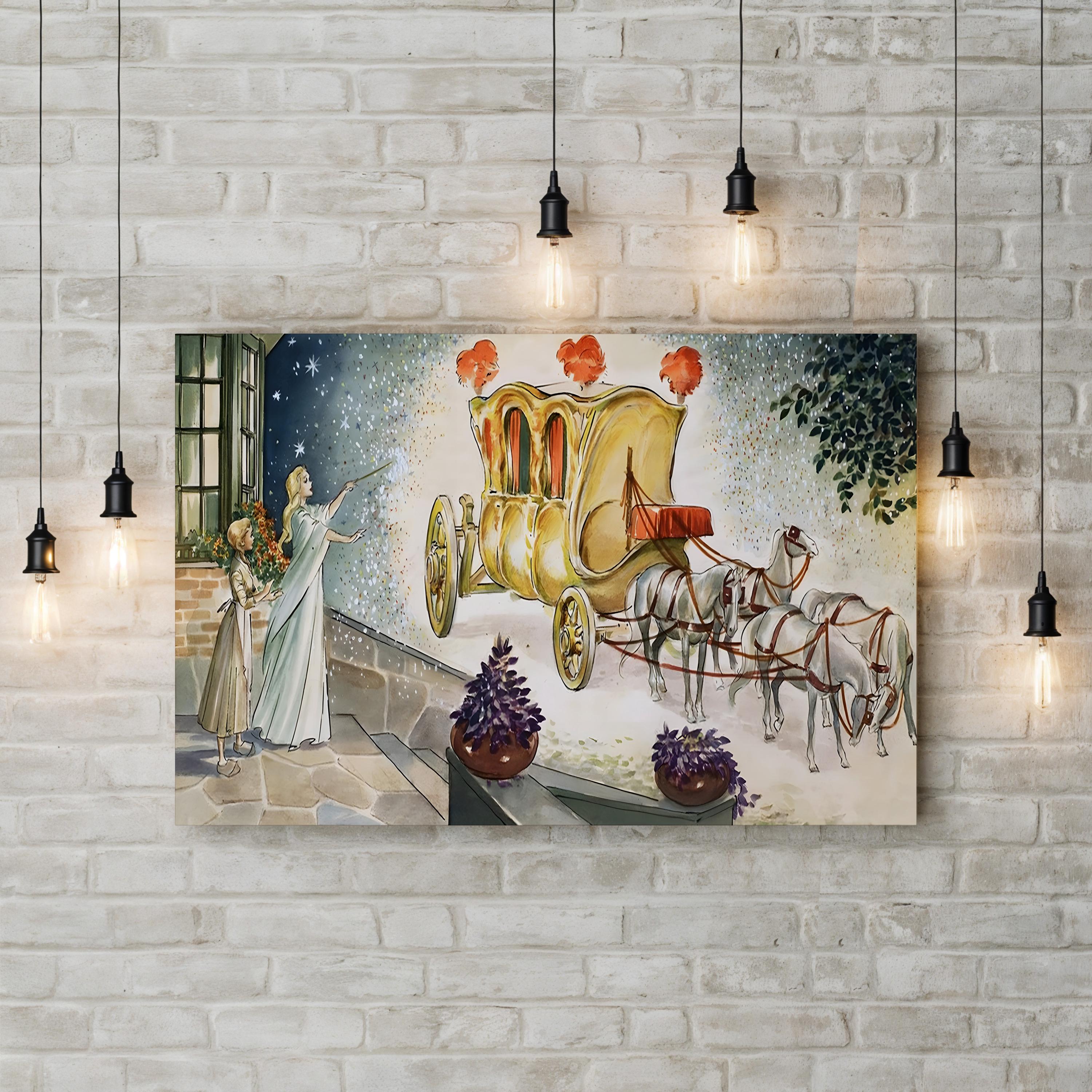 The Story of Cinderella Wall Art by Nadir Quinto