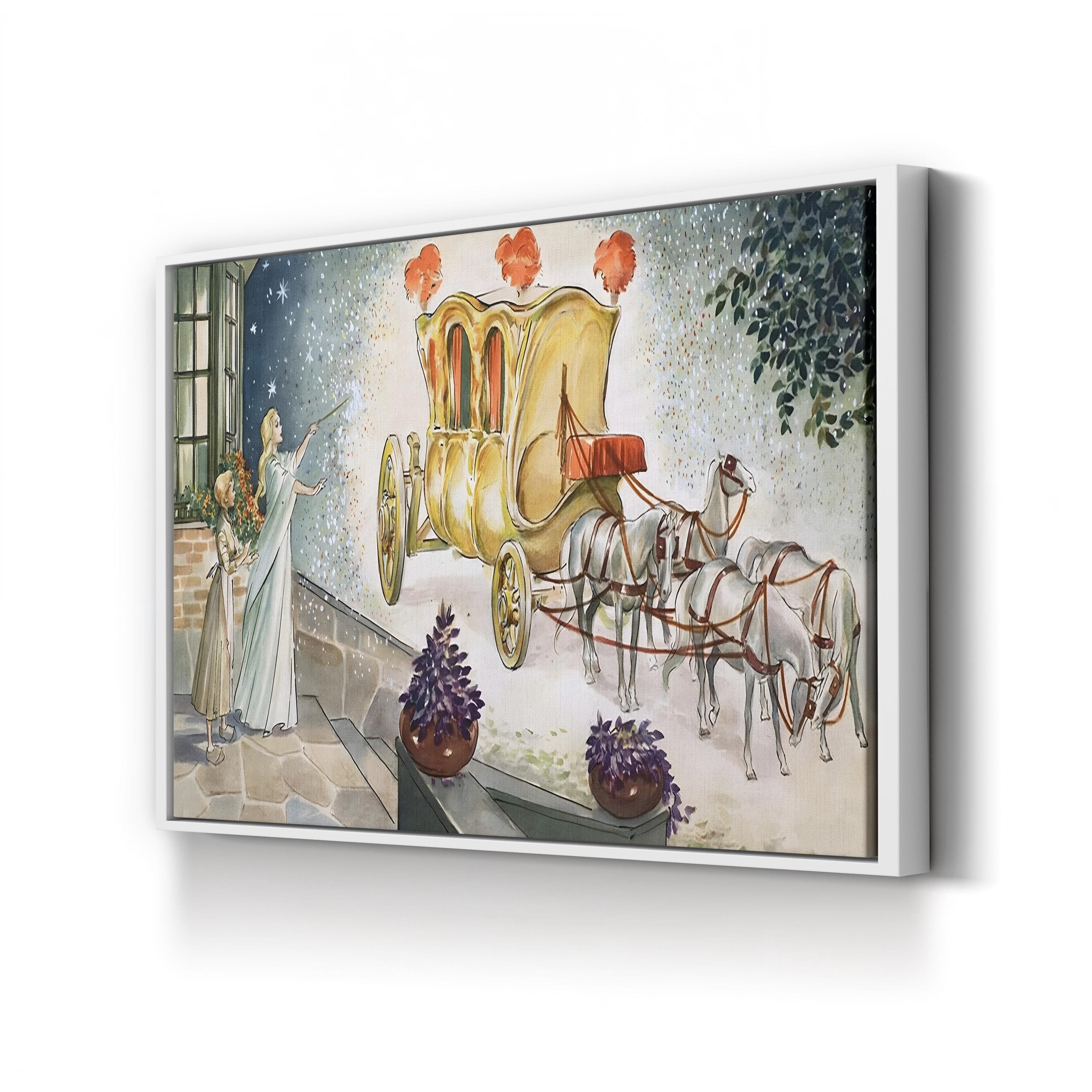 The Story of Cinderella Wall Art by Nadir Quinto