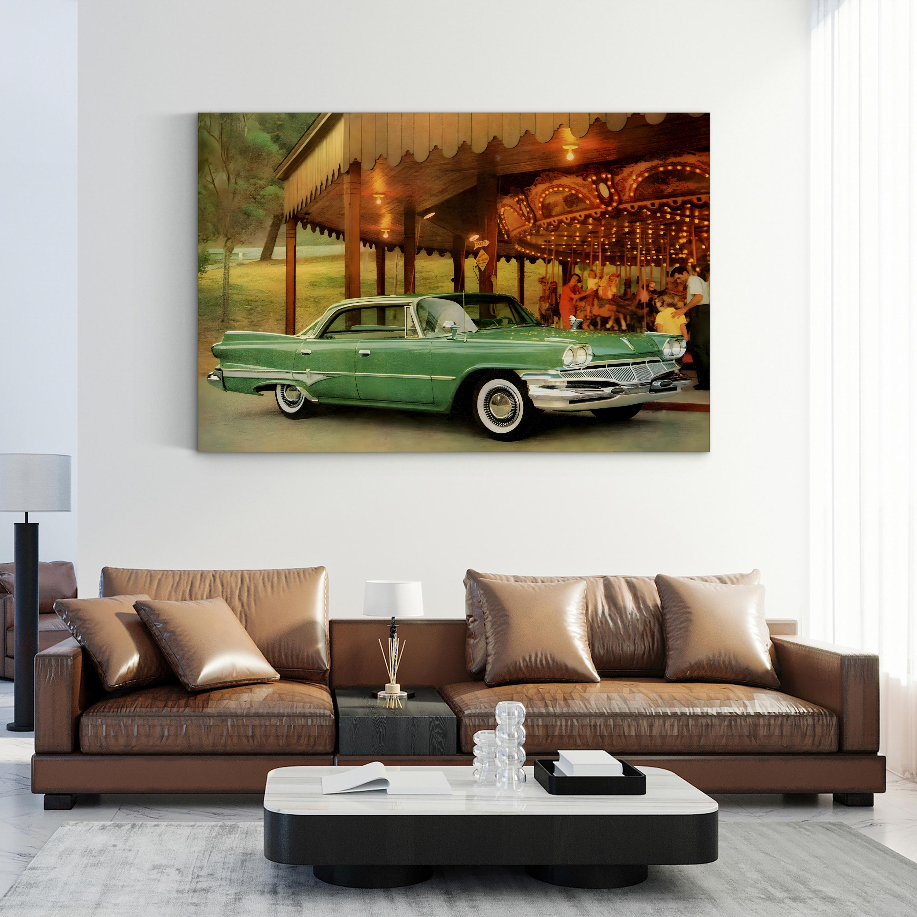1960s Dodge USA Magazine Advert – Period Advertisement Wall Art | Vintage Automotive Canvas Print