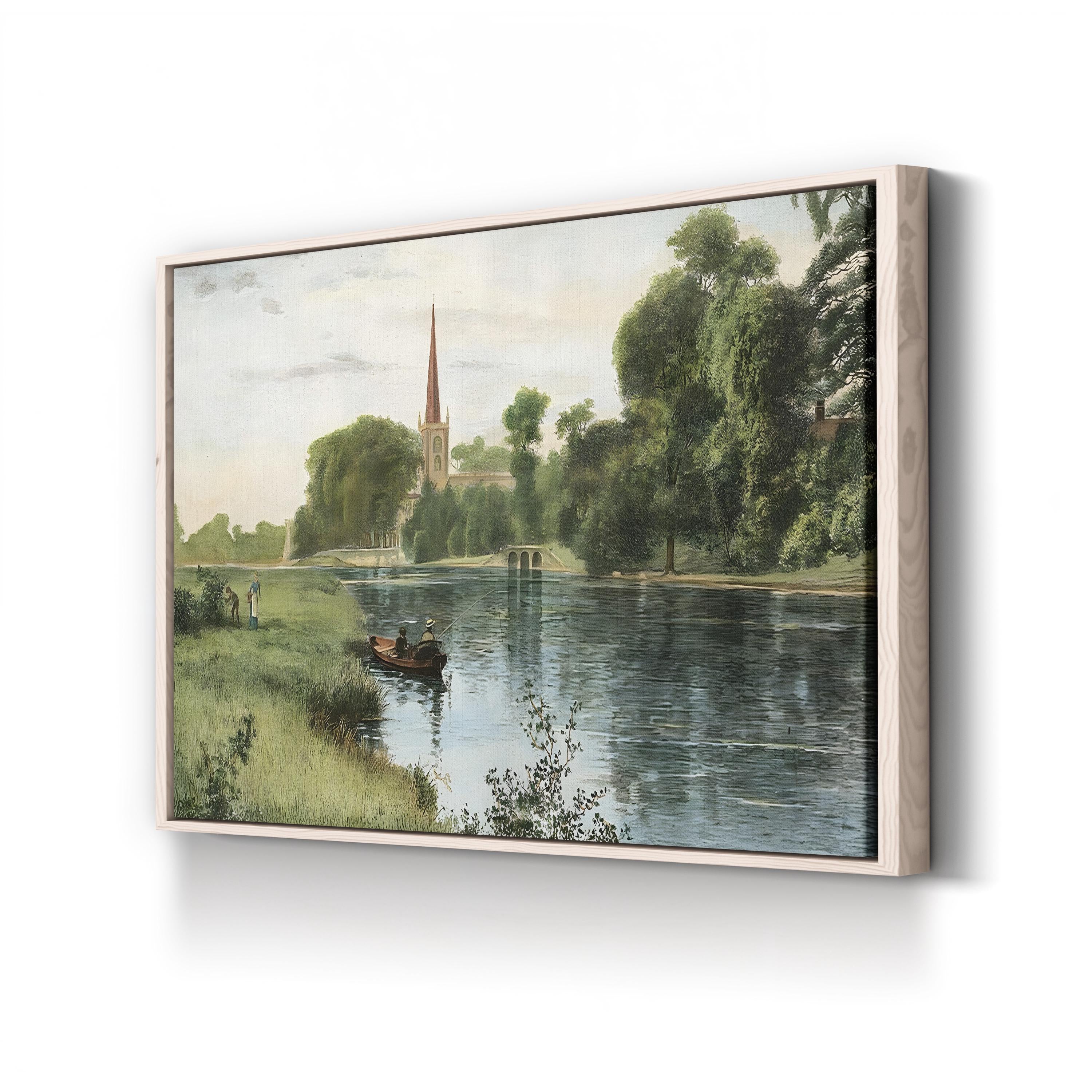 Sunday Outing Wall Art – 19th Century Equestrian Coastal Landscape Print