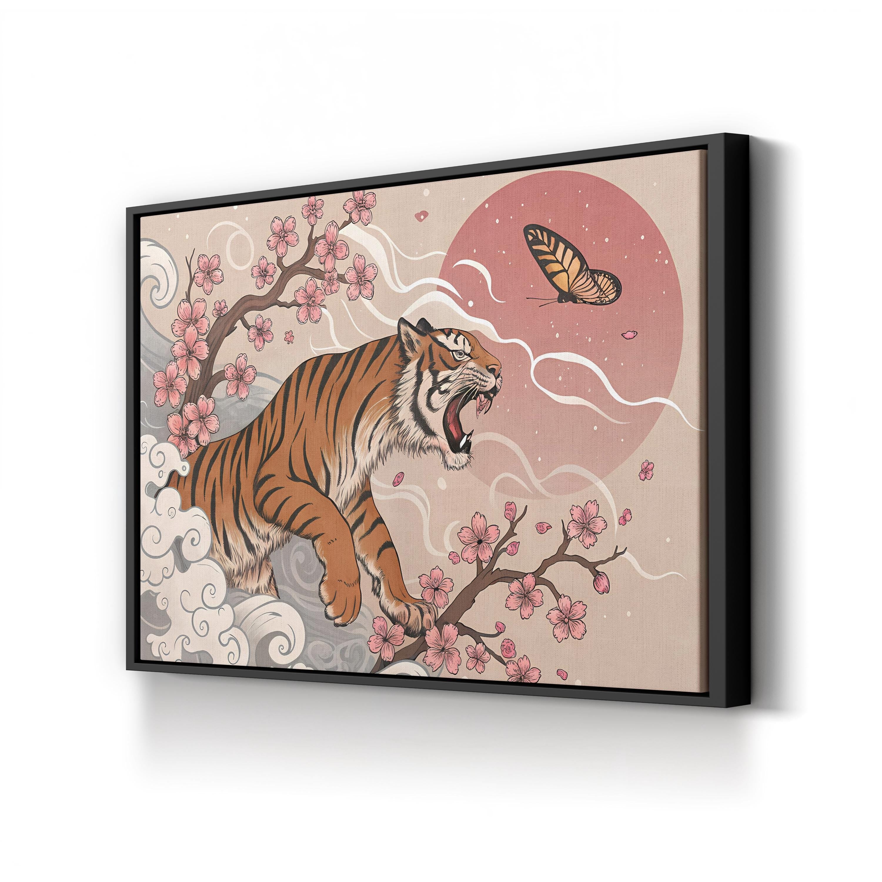 Japanese Tiger Wall Art