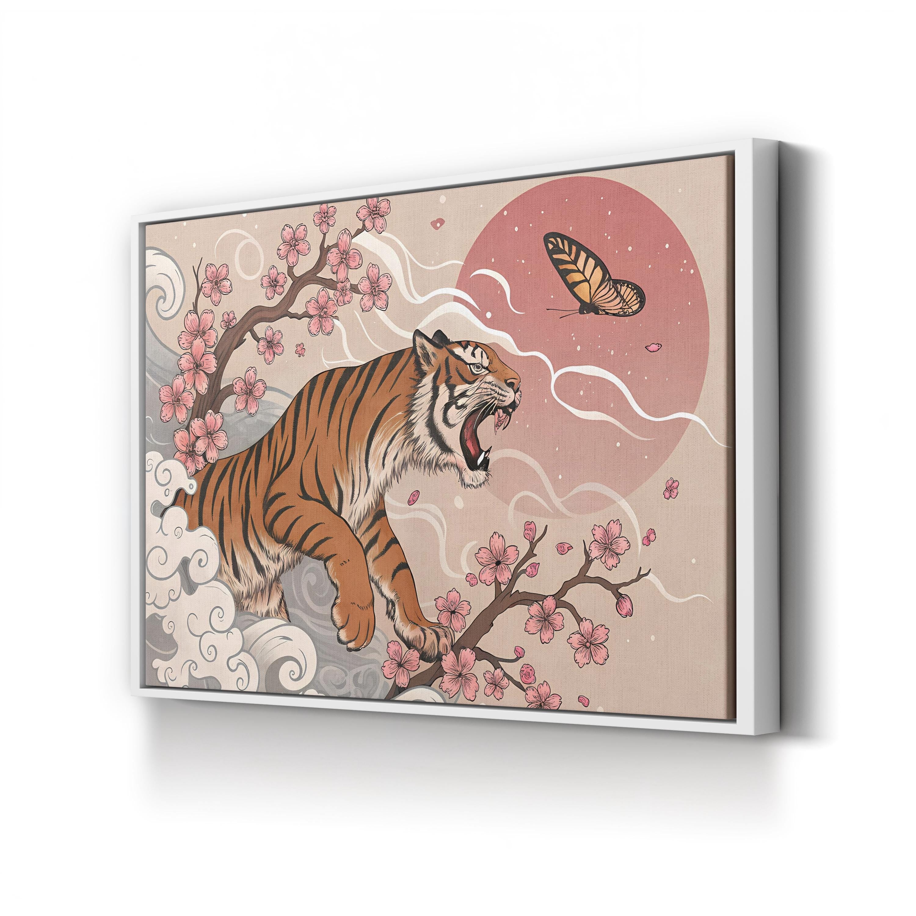 Japanese Tiger Wall Art