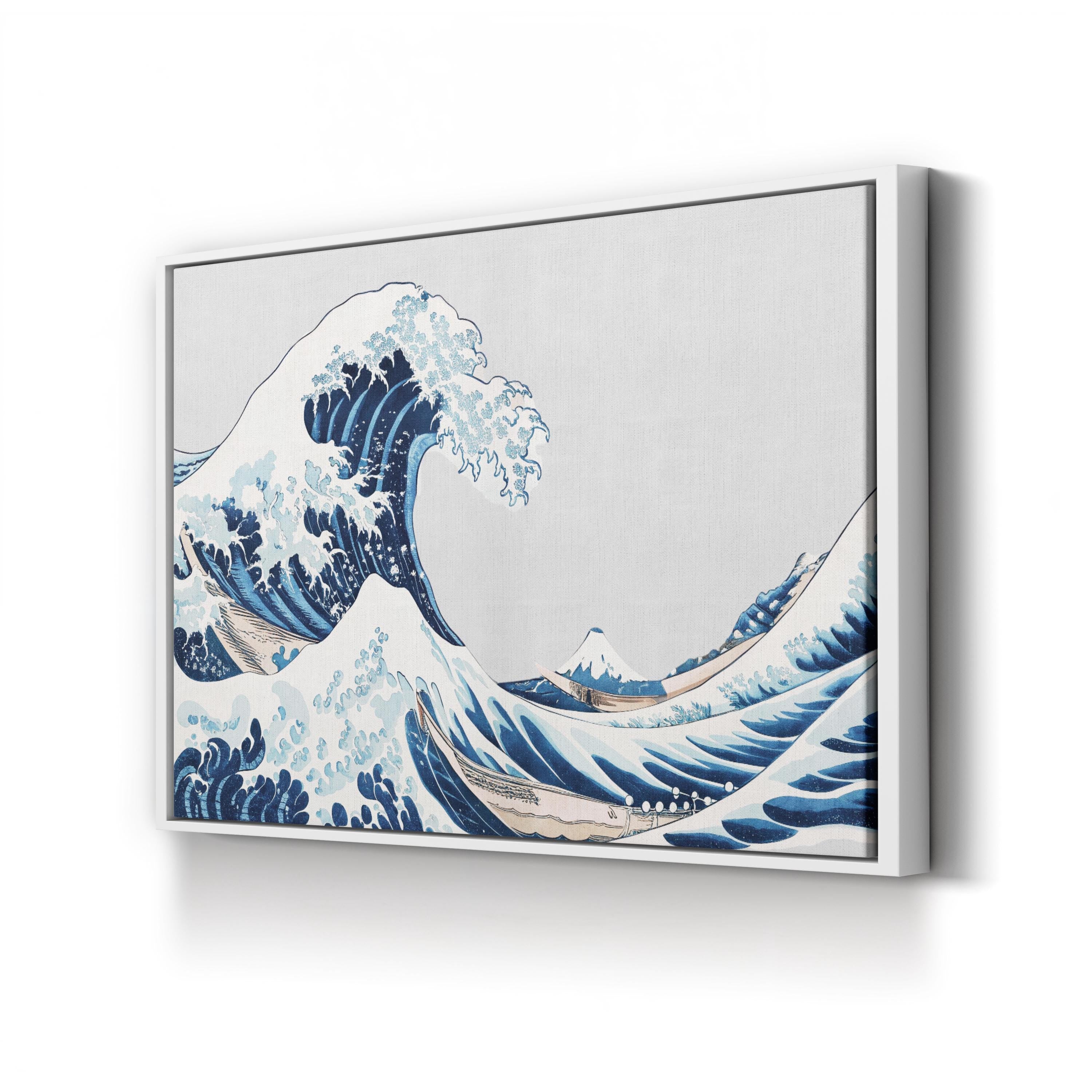 The Great Wave off Enoshima Japanese Print – Edo Period Ukiyo-e Wall Art