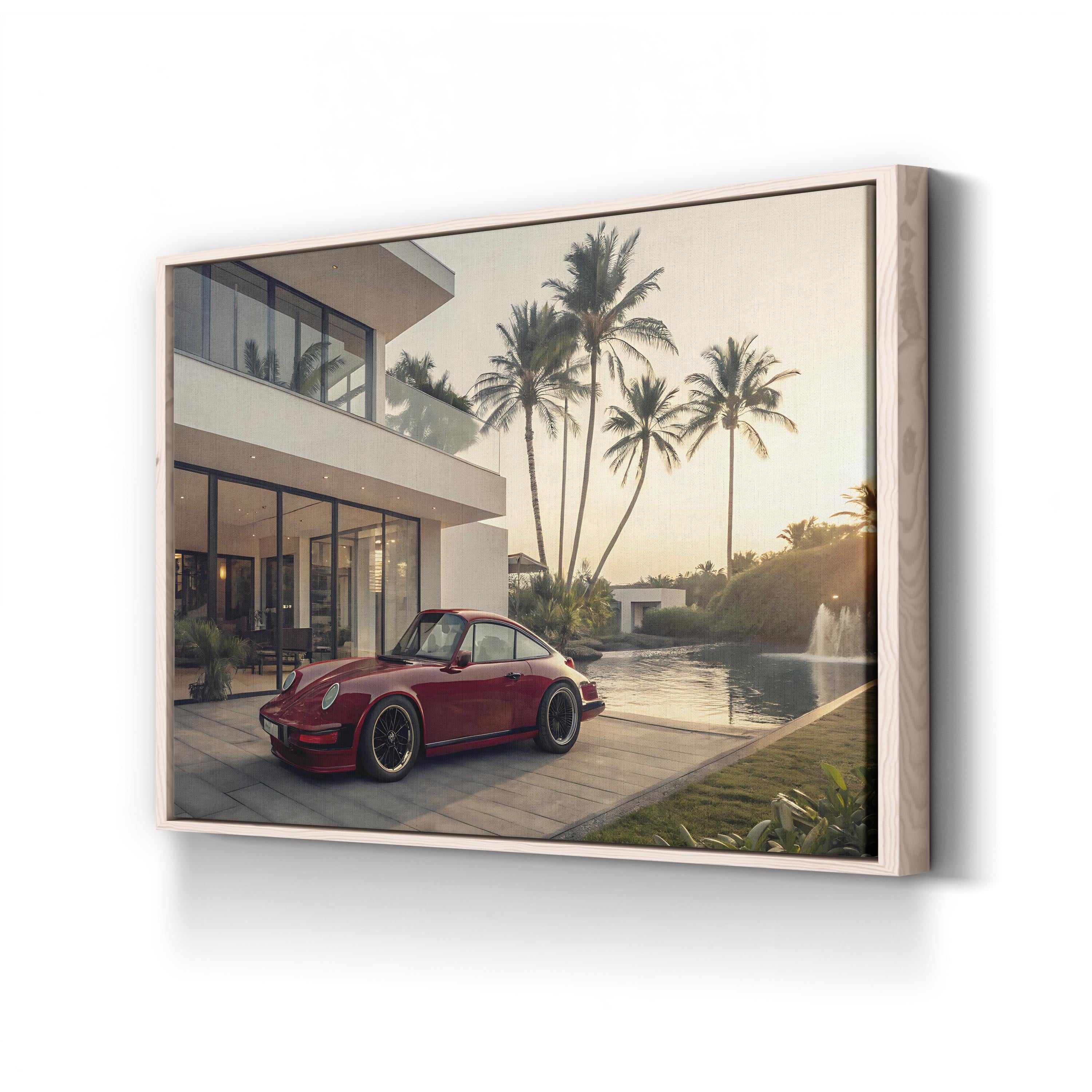 Vintage Sports Car – Vintage Photography Wall Art | Retro Automotive Canvas Print