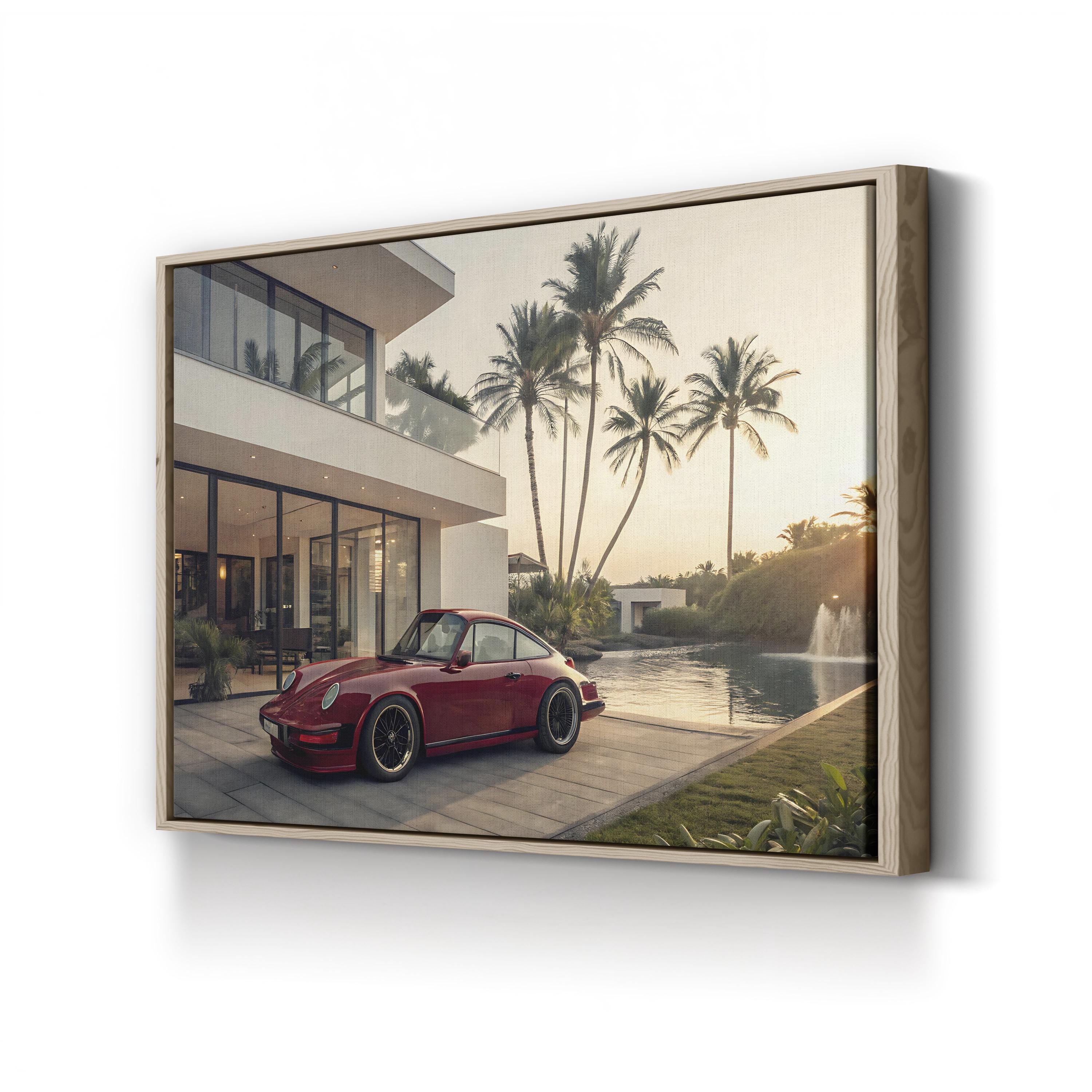 Vintage Sports Car – Vintage Photography Wall Art | Retro Automotive Canvas Print