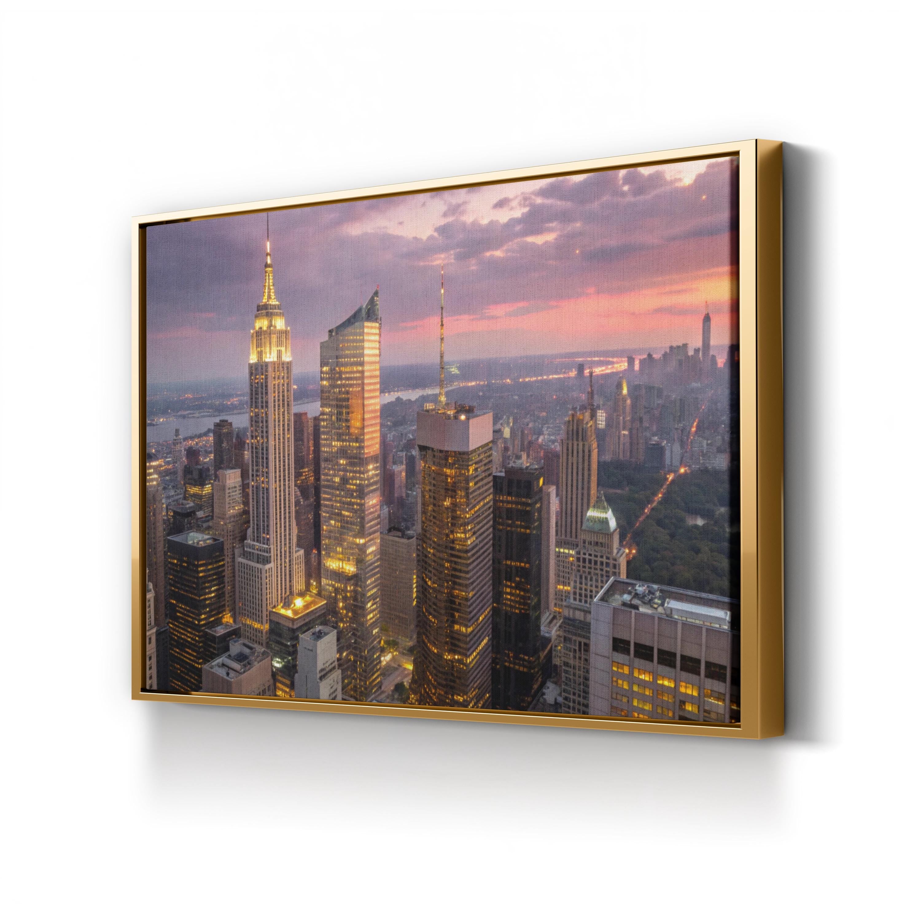 Manhattan New York City Skyline Cityscape Wall Art
