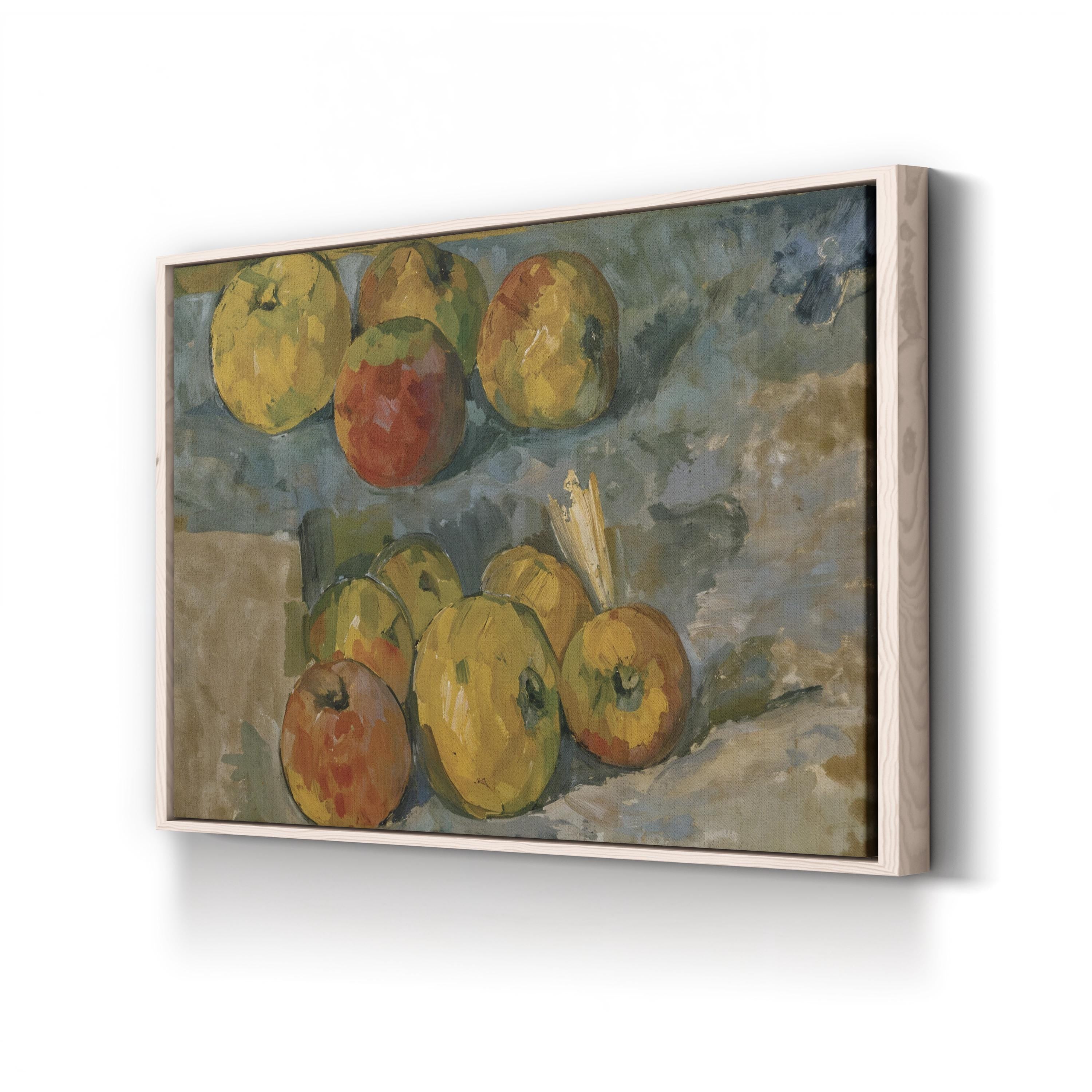 Apples, 1878–79 – Paul Cézanne Wall Art | Post-Impressionist Still Life Canvas Print