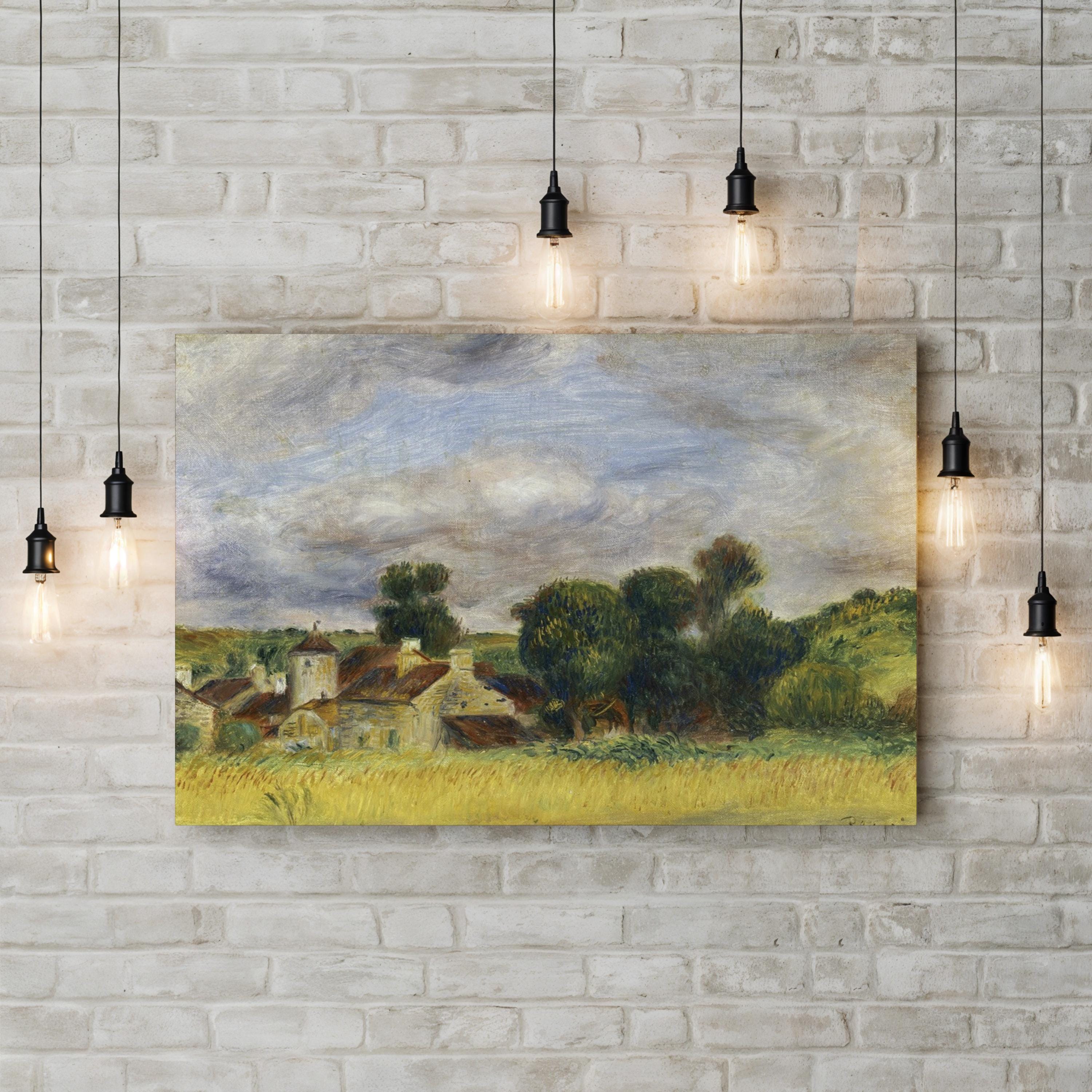 Brittany Countryside, 1892 Wall Art by Pierre-Auguste Renoir