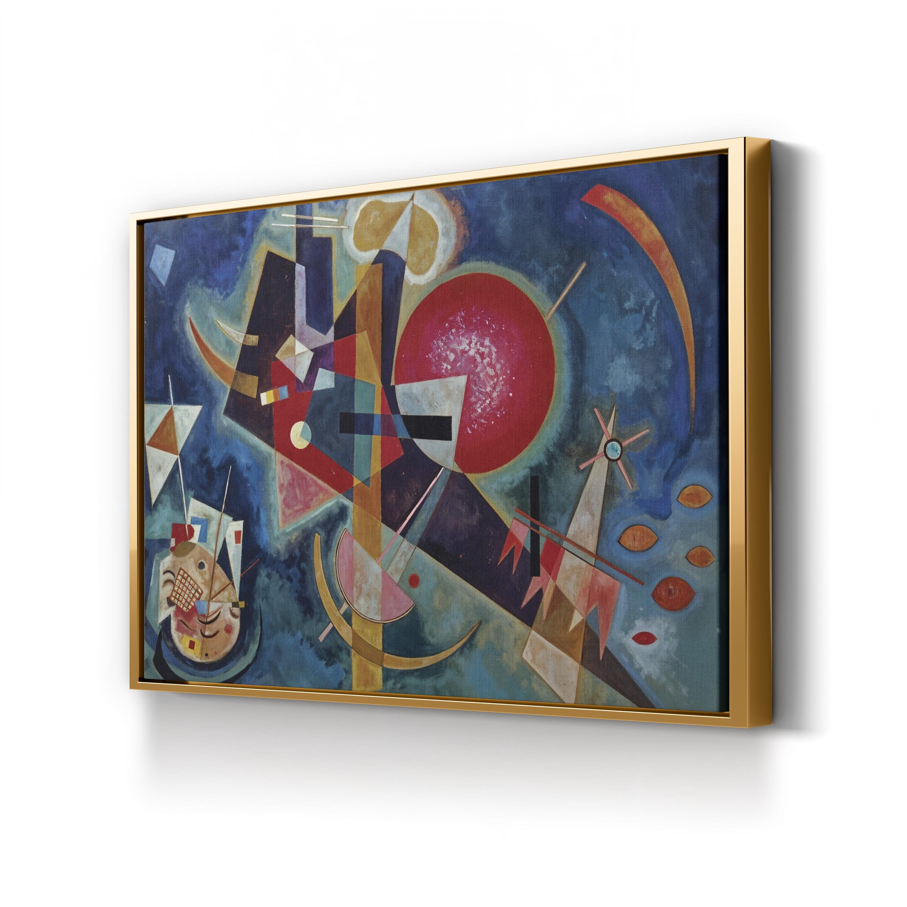 In Blue (1925) Wall Art by Wassily Kandinsky – Bauhaus Abstract Masterwork