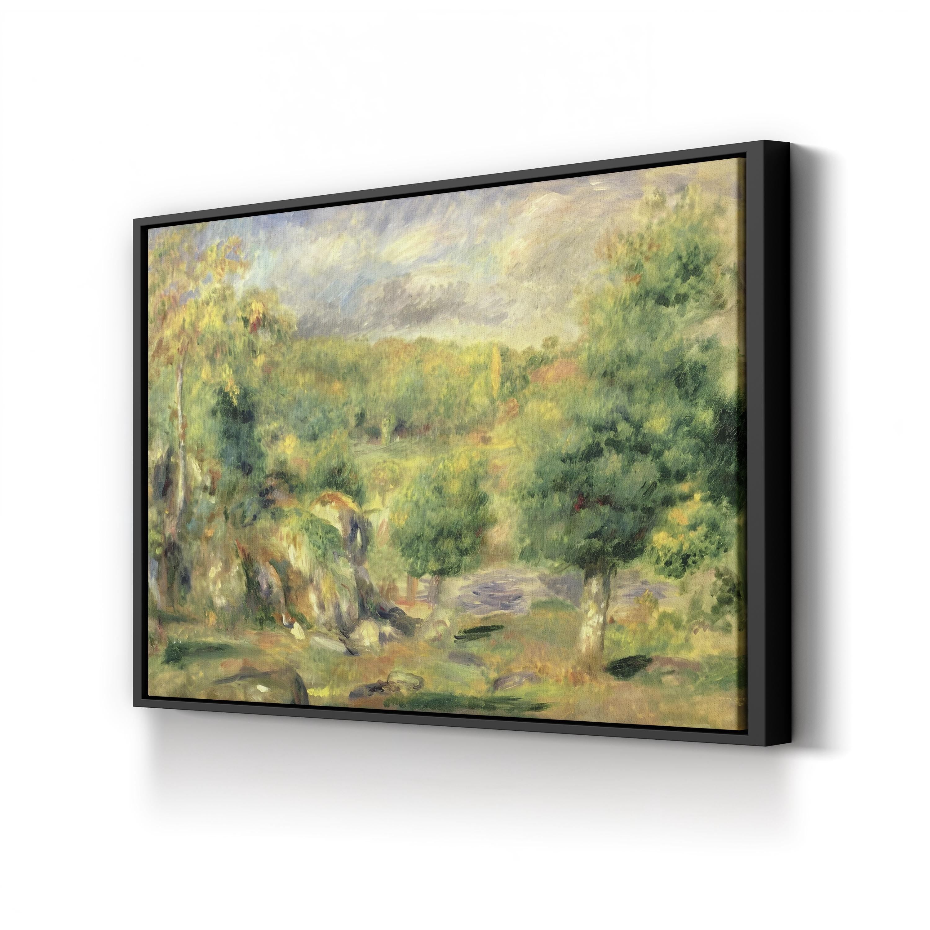 Pont-Aven, 1892 – Impressionist Landscape Wall Art by Pierre-Auguste Renoir