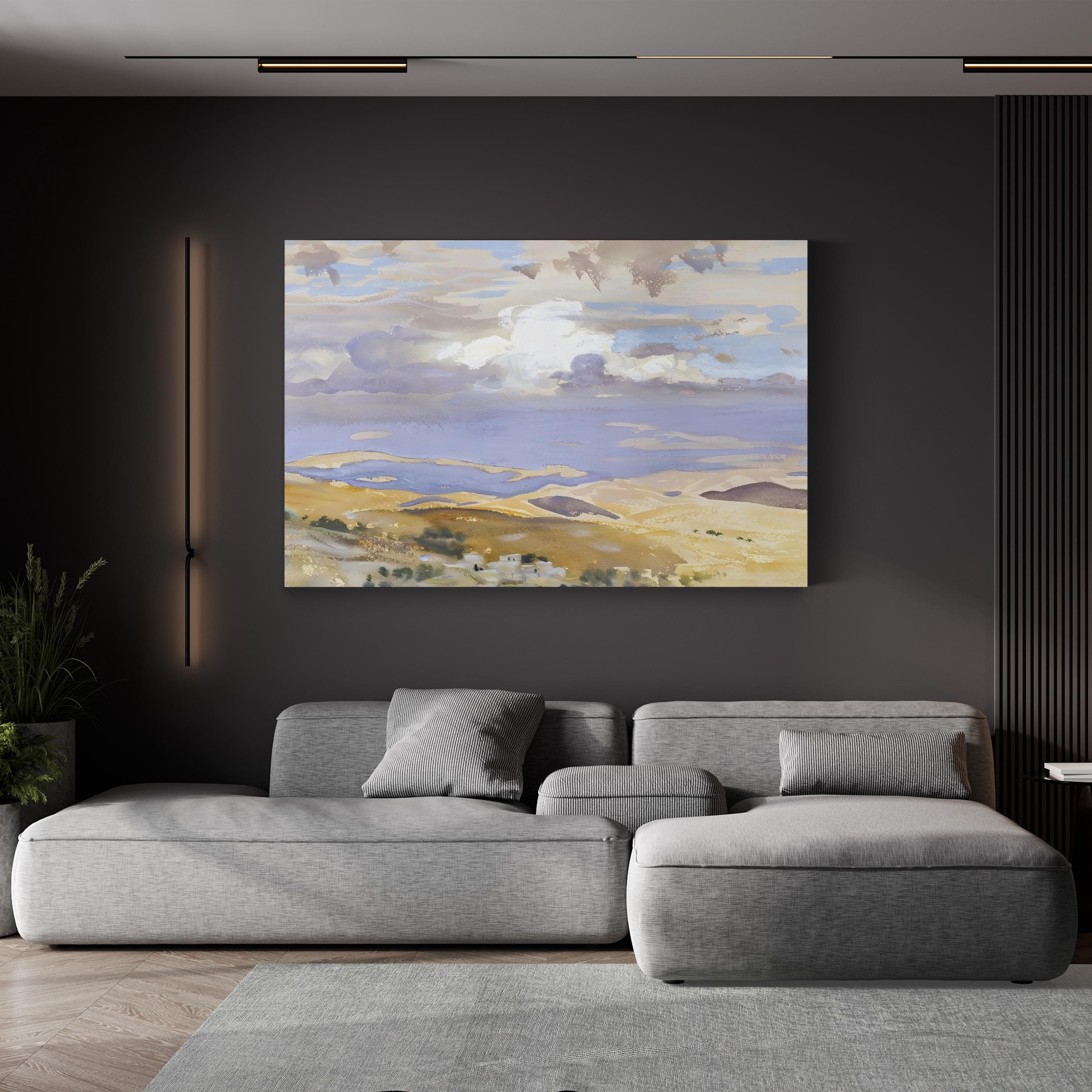 Sargent Mountainous Landscapes Wall Art by John Singer Sargent – Classical Mountain Landscape Canvas