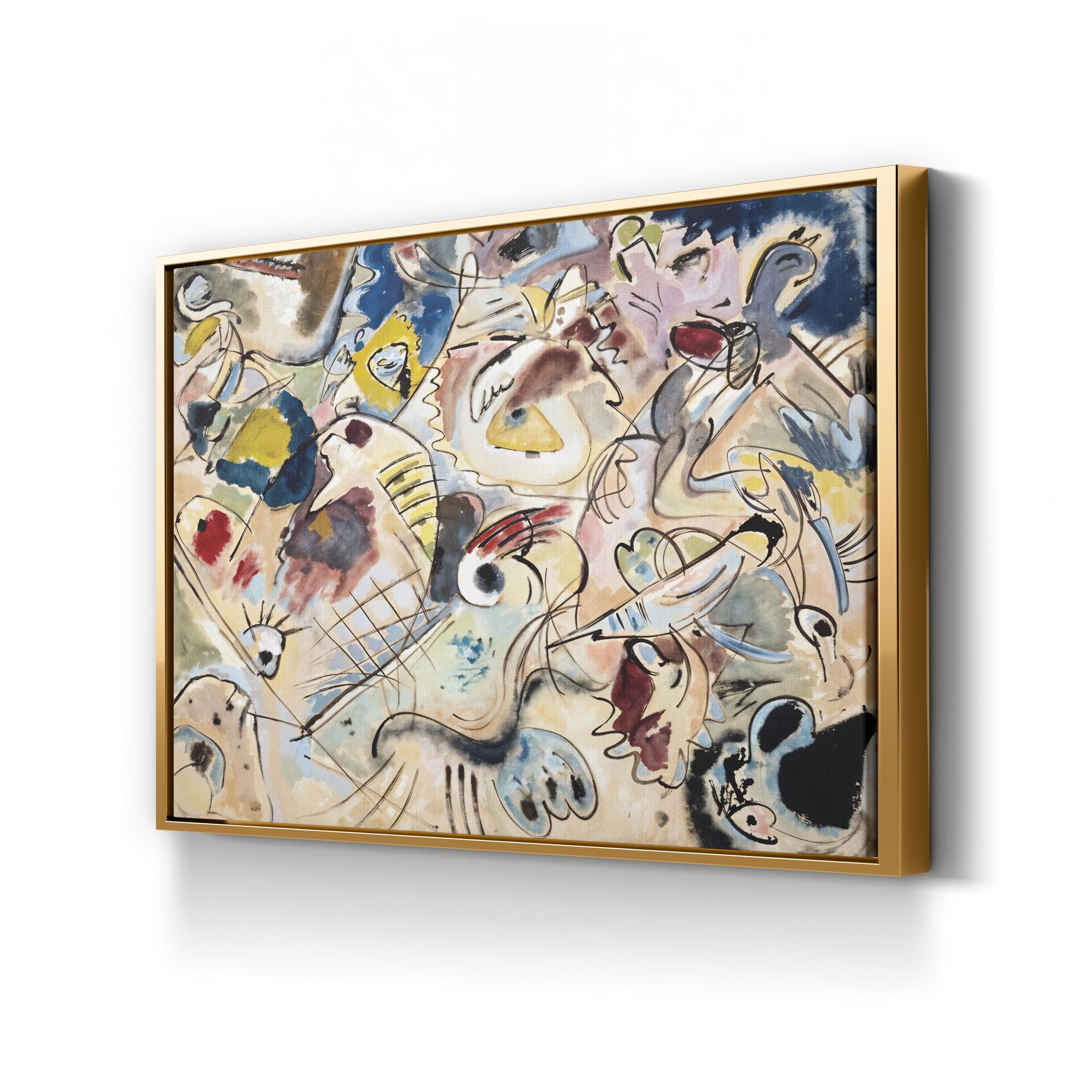 Sketch 160A, Abstract 1912 Wall Art by Wassily Kandinsky