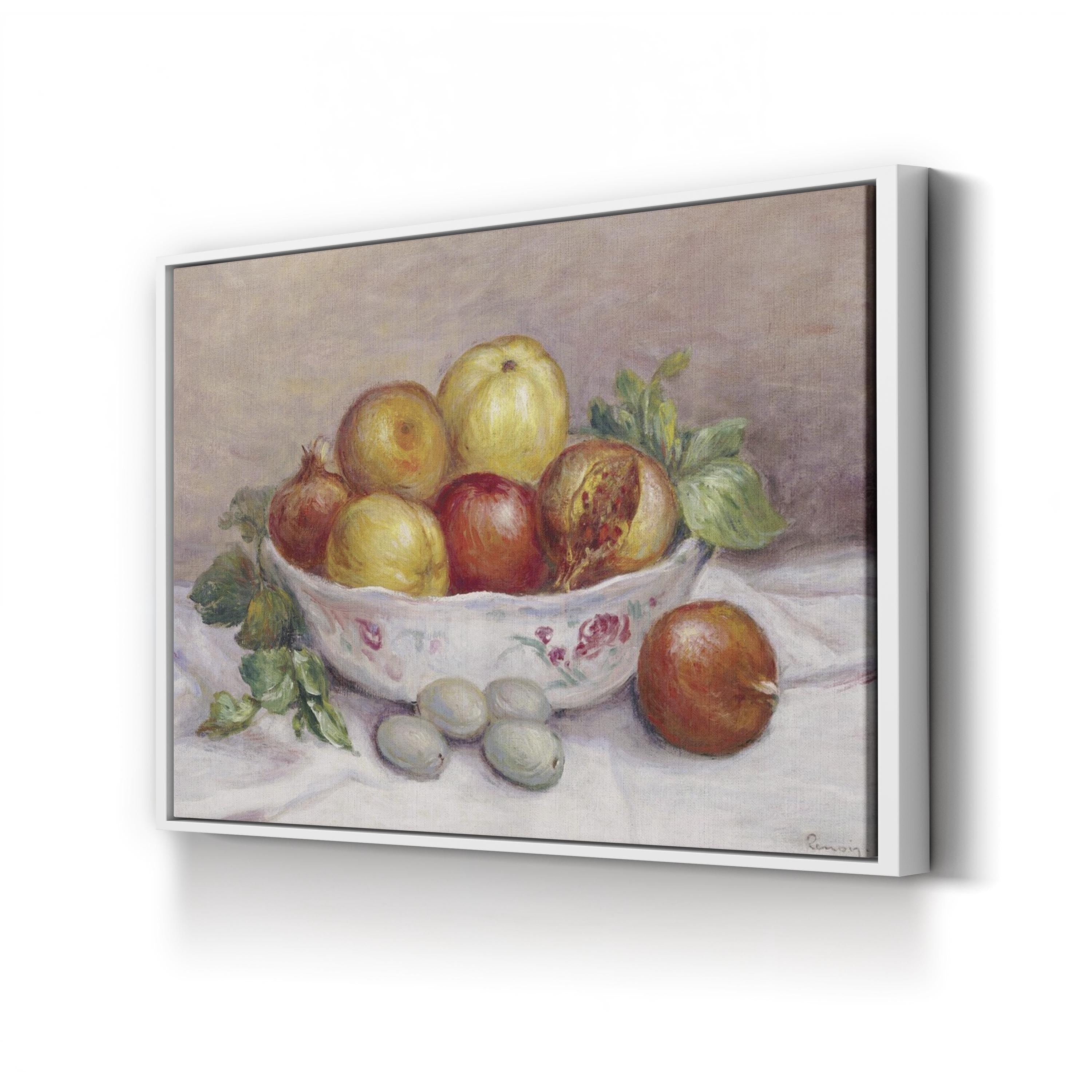 Still Life With a Pomegranate Wall Art – Vintage Still Life by Pierre-Auguste Renoir