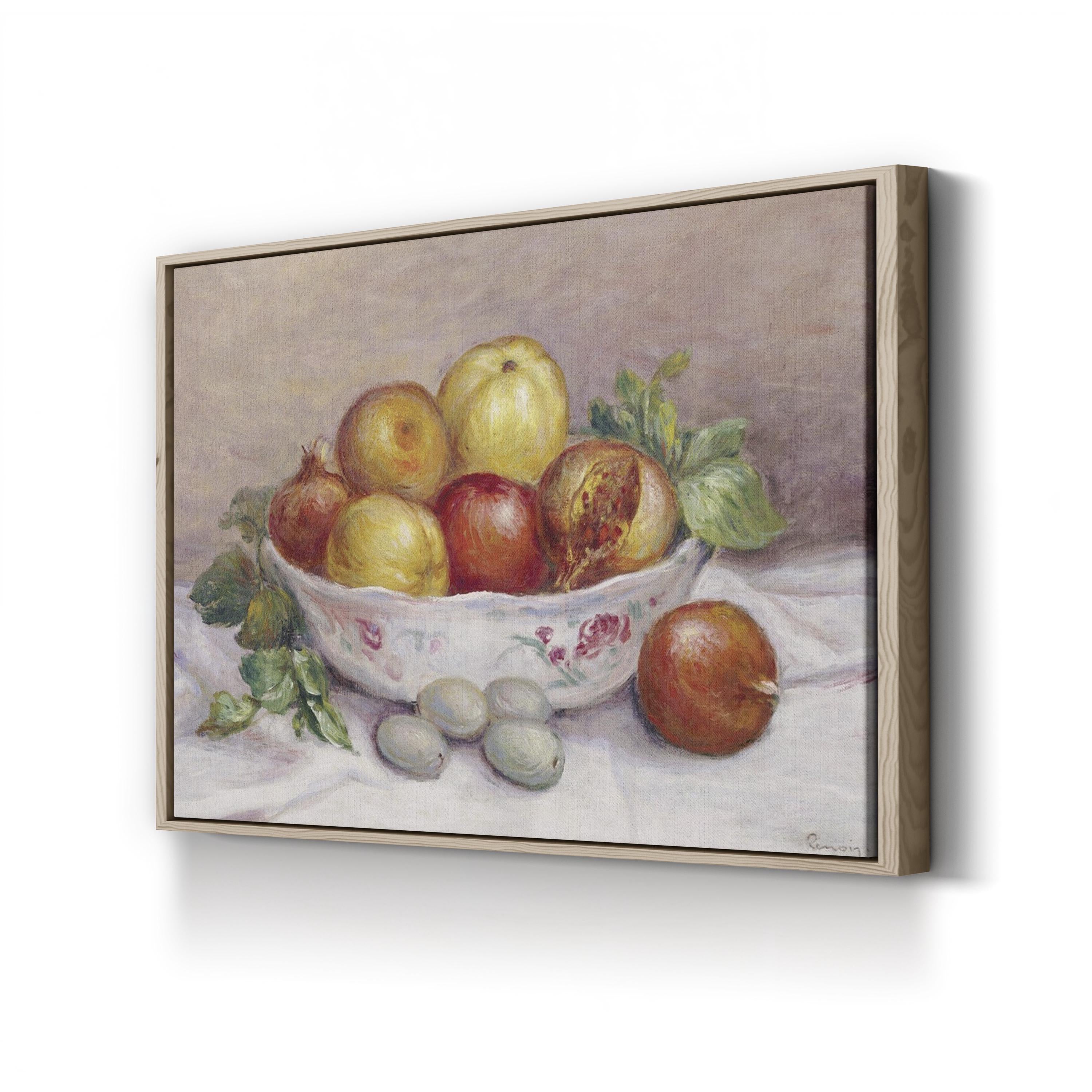 Still Life With a Pomegranate Wall Art – Vintage Still Life by Pierre-Auguste Renoir