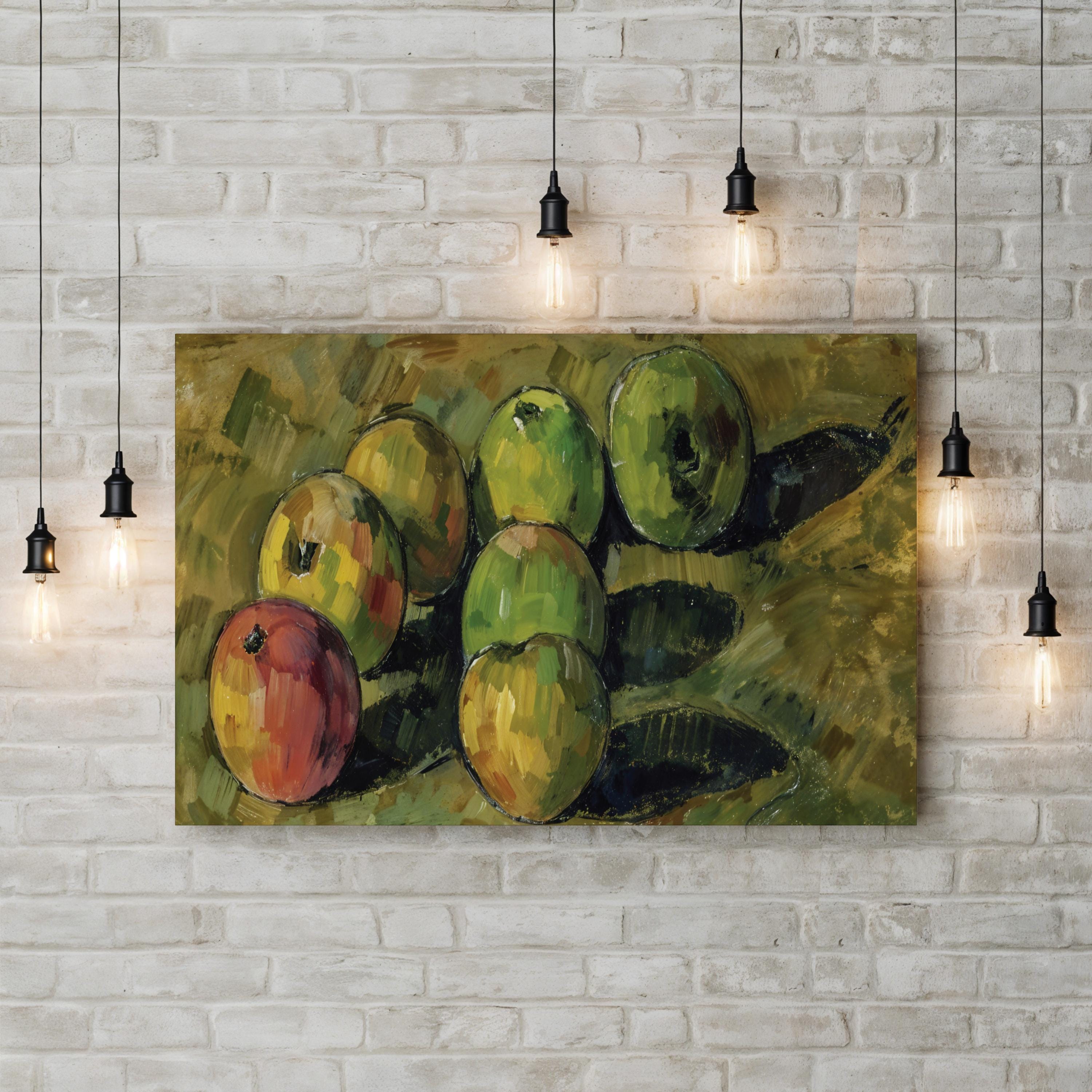Still Life With Apples, 1878 Wall Art by Paul Cézanne