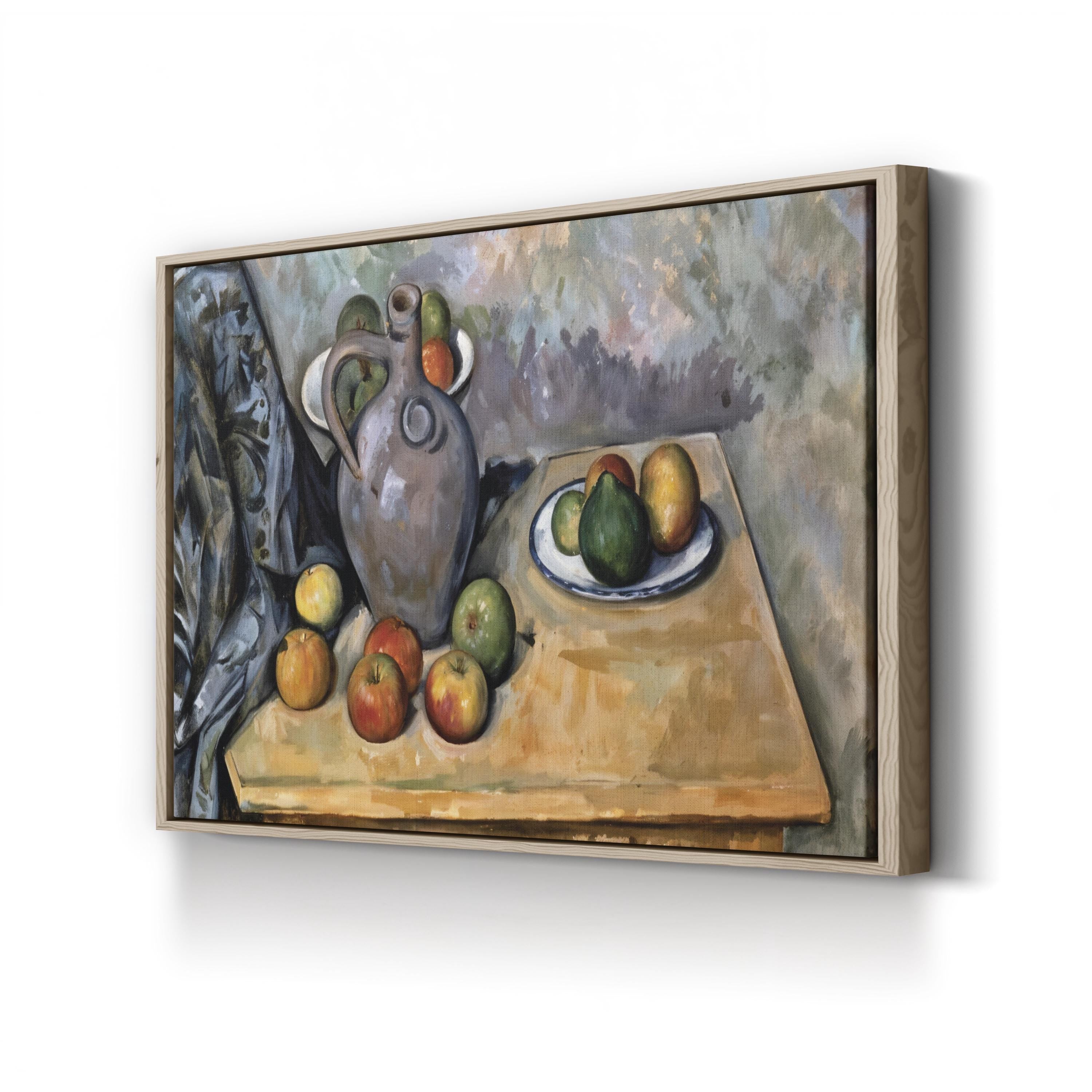 Still Life With Blue Drapery, 1893–94 Wall Art by Paul Cézanne