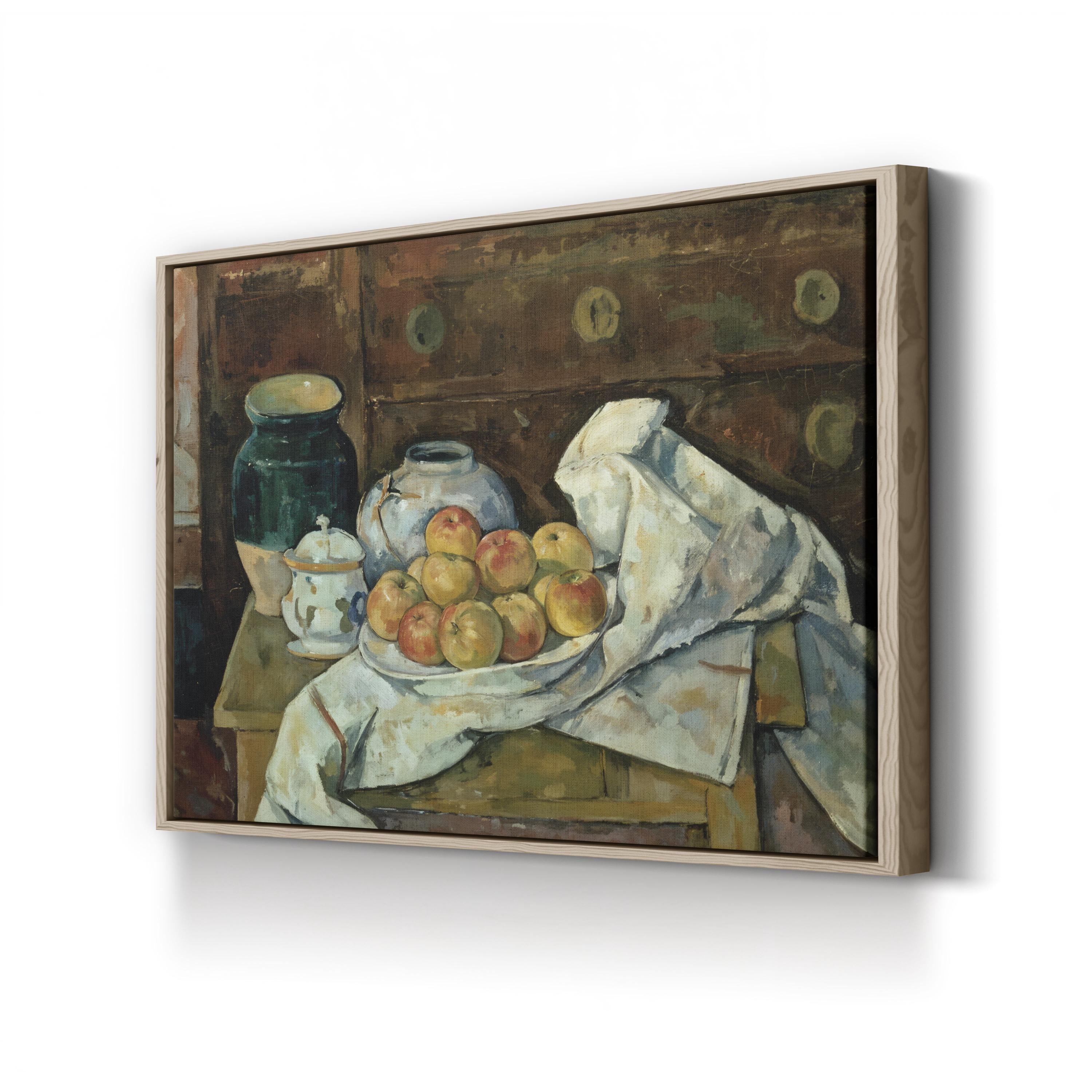 Still Life With Commode, 1887–1888 Wall Art by Paul Cézanne | Post-Impressionist Still Life Canvas