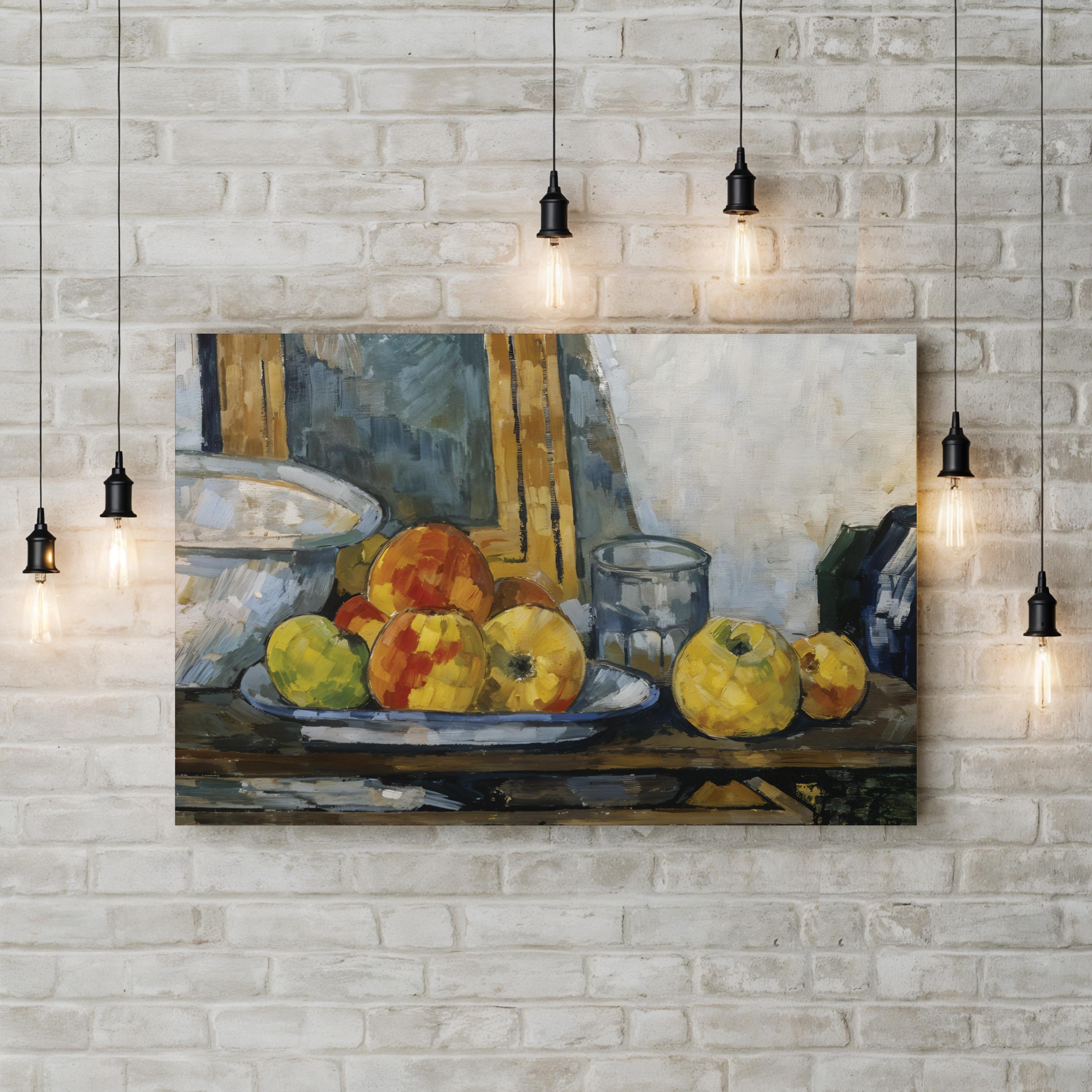Still Life with Open Drawer – Paul Cézanne Wall Art | Vintage Kitchen Canvas Print