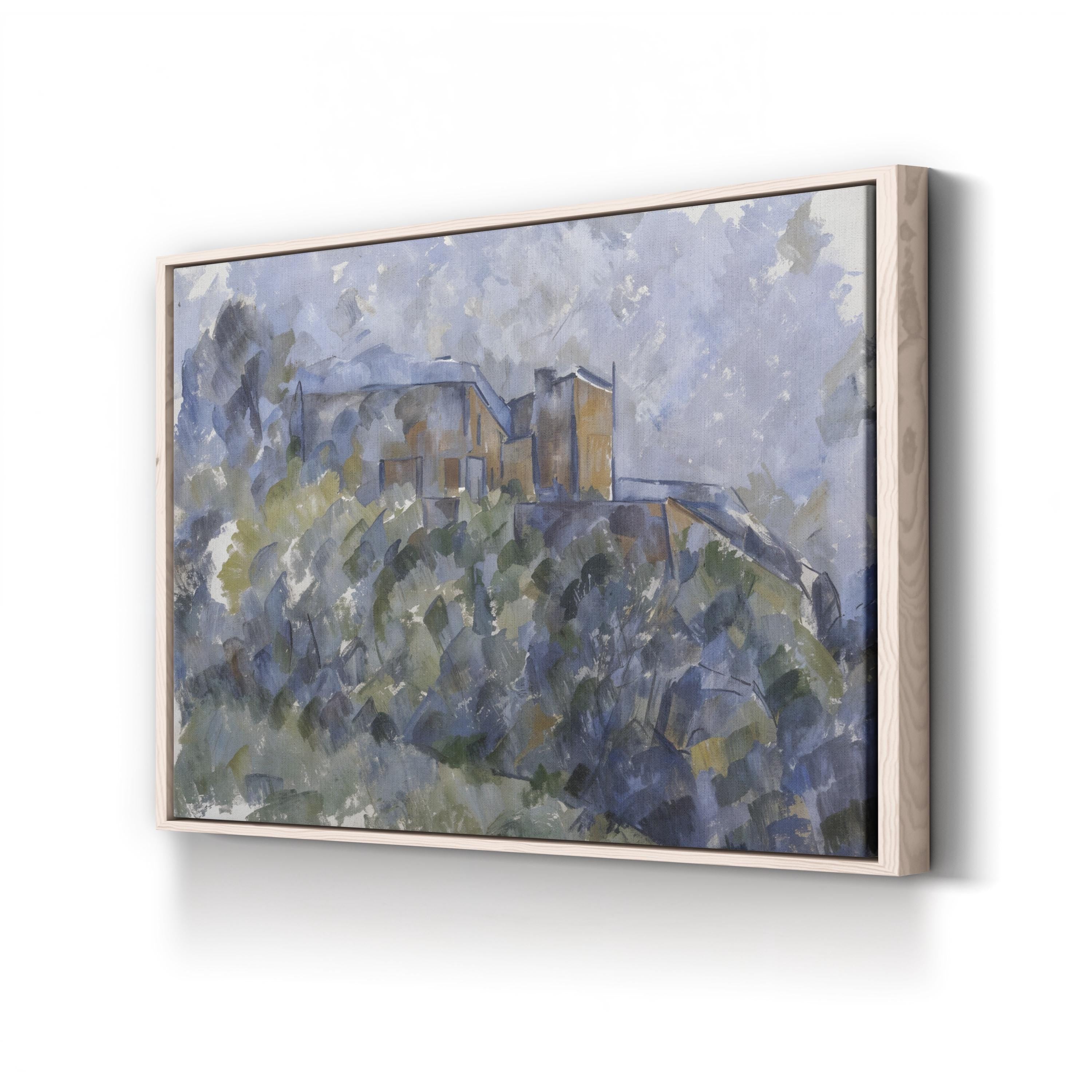 The Black House Wall Art by Paul Cézanne | Post-Impressionist Architectural Canvas Print